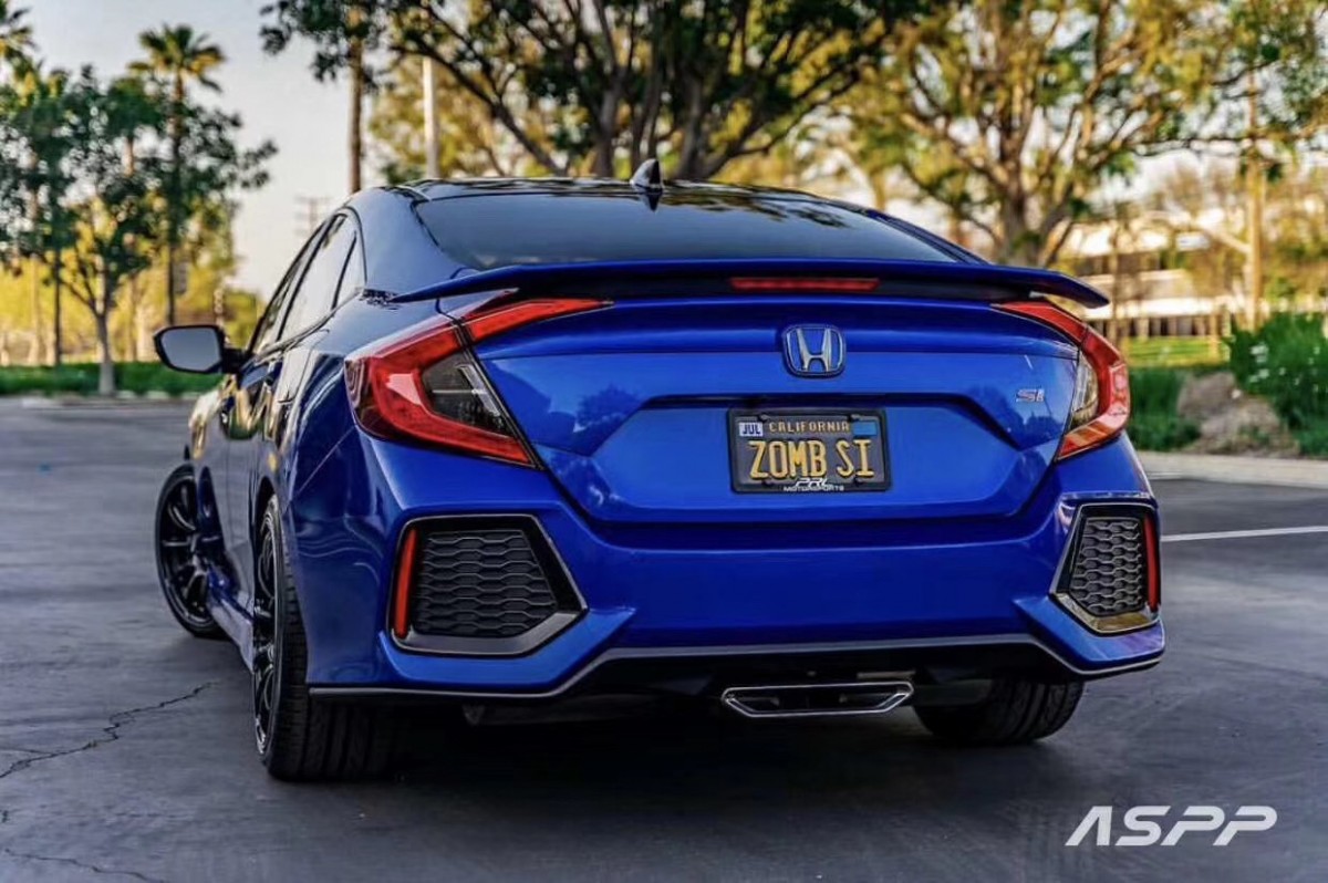 Спойлер на багажник SI Honda Civic 4D 2016- ABS пластик 2
