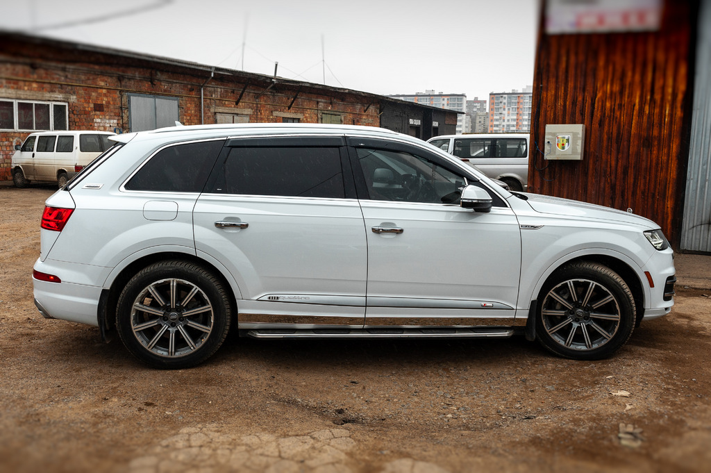 Бокові пороги OEM V1 (2 шт., алюміній) 3