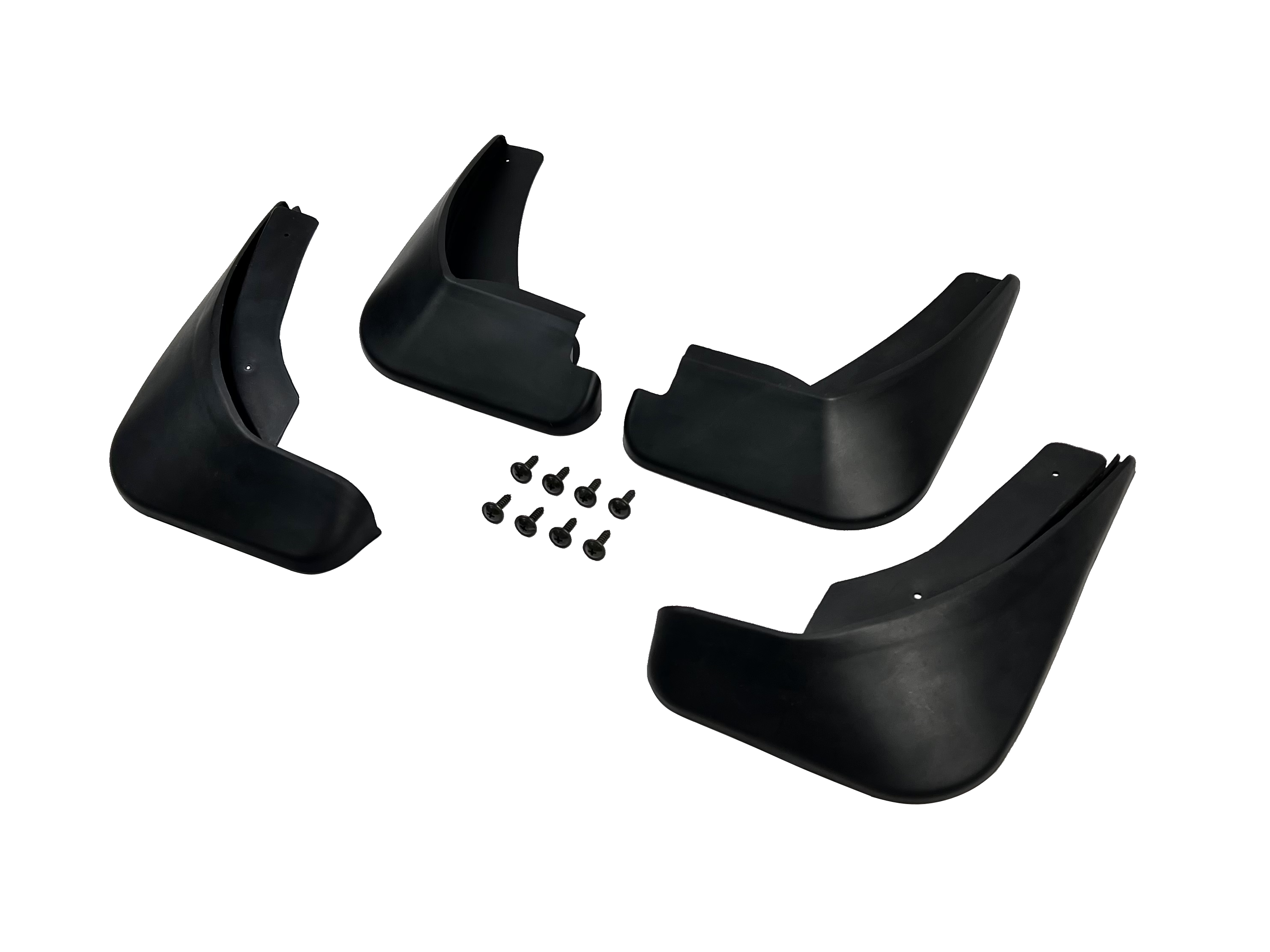Бризковики Ford Fiesta 2009-2012 седан, комплект 4 шт. 3