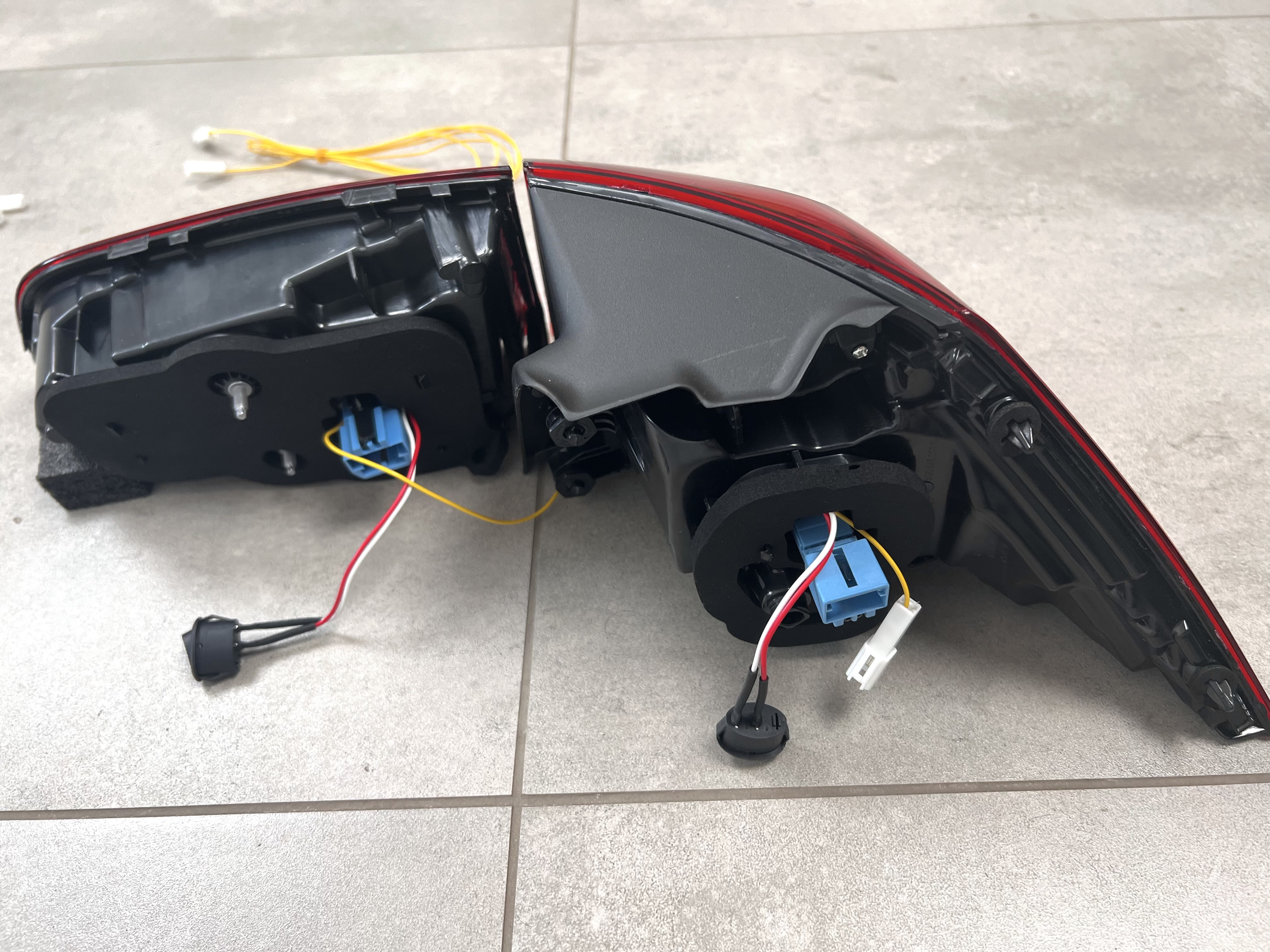 Задні LED ліхтарі стопи Volkswagen Golf 7 хетчбек 2012-2016 3