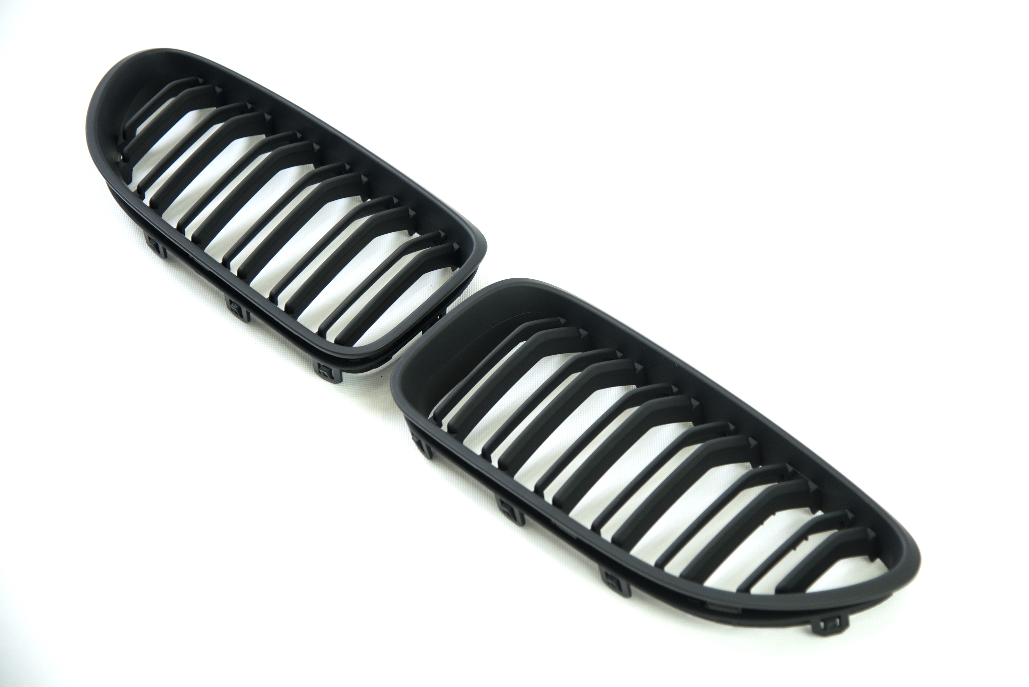 Ніздрі Чорний мат (Подвійні M-Look) на BMW 6 Series F06 / F12 / F13 2012-2017 року 2
