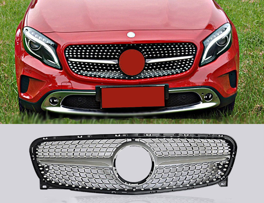 Передня решітка Diamond Silver (2014-2016) 6