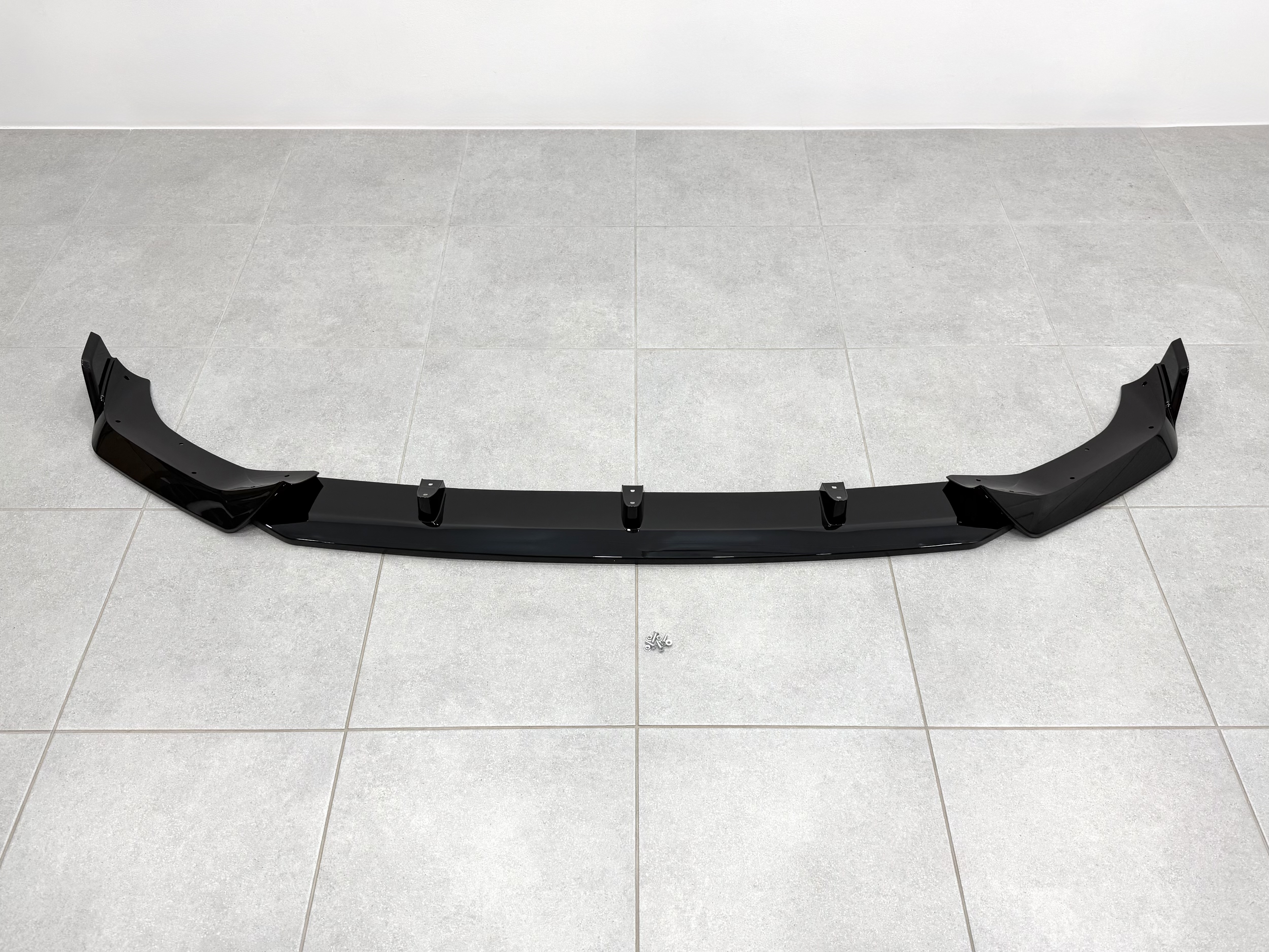 Накладка переднього бампера Paradigm BMW X7 G07 2019-2022, чорний глянець 3