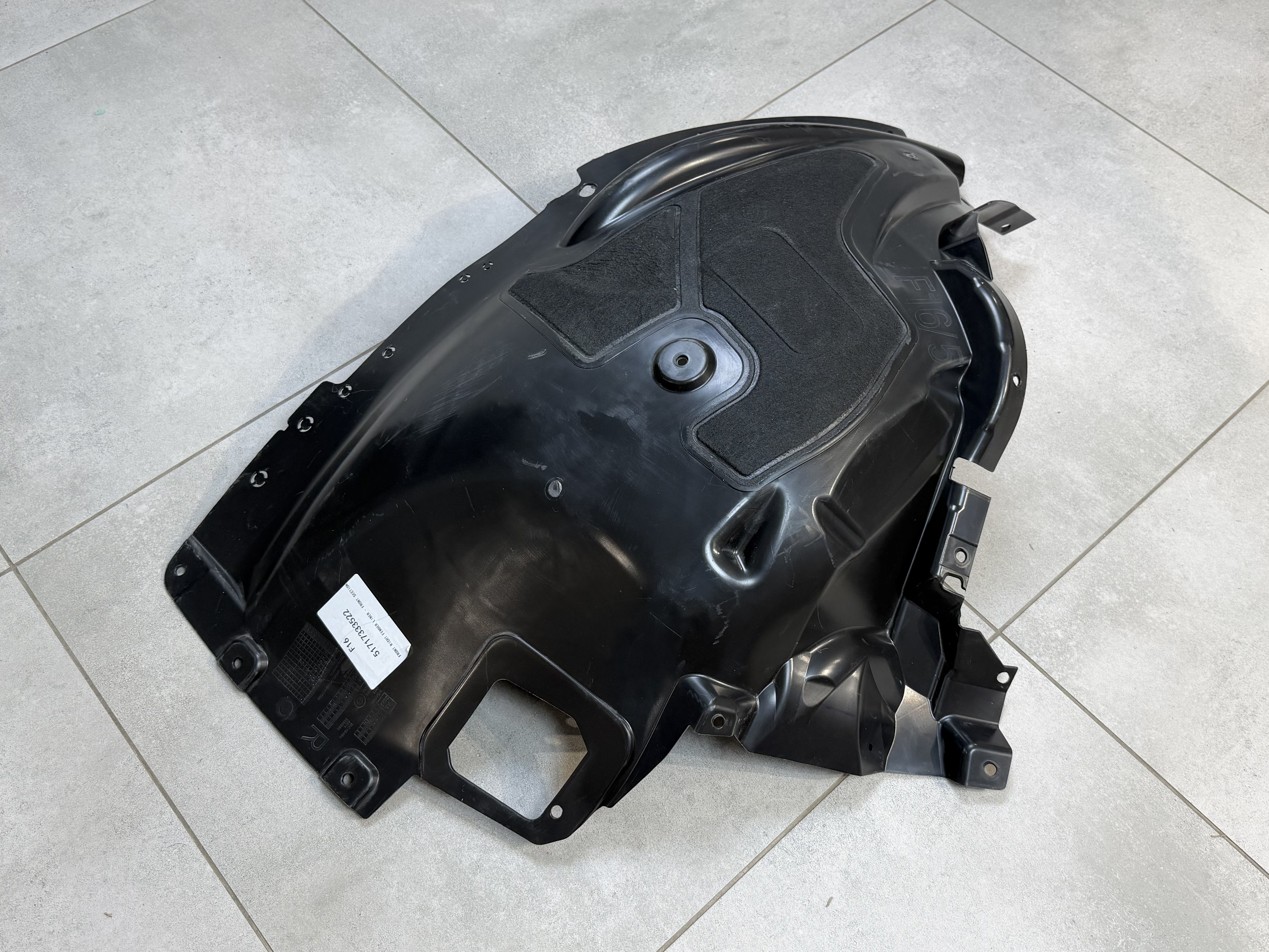 Підкрилок передній правий передня частина 51717333522 для BMW X6 F16 2013-2018 6