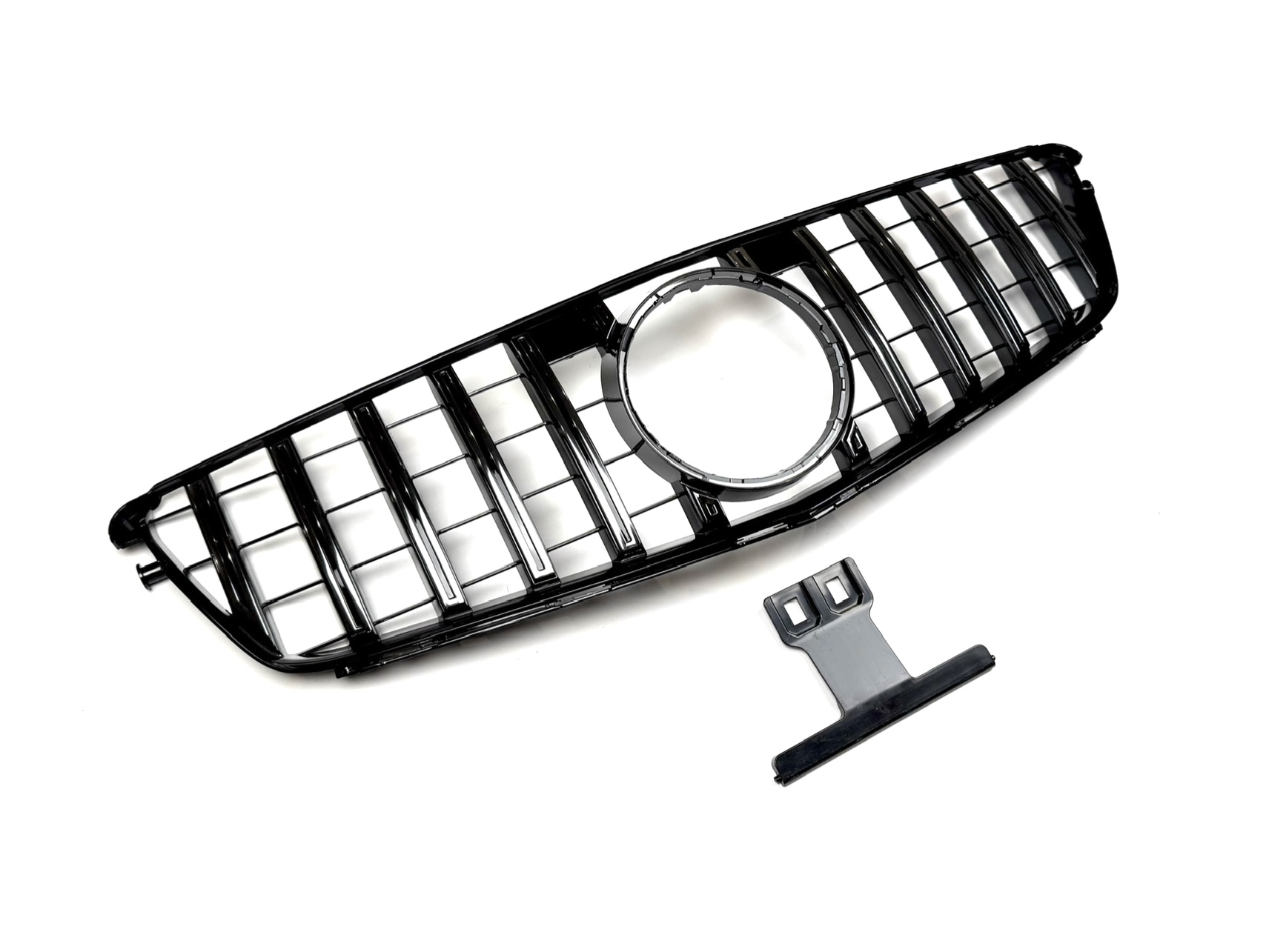 Решітка радіатора GT CHROME Mercedes C-Class W204 2007-2014 5