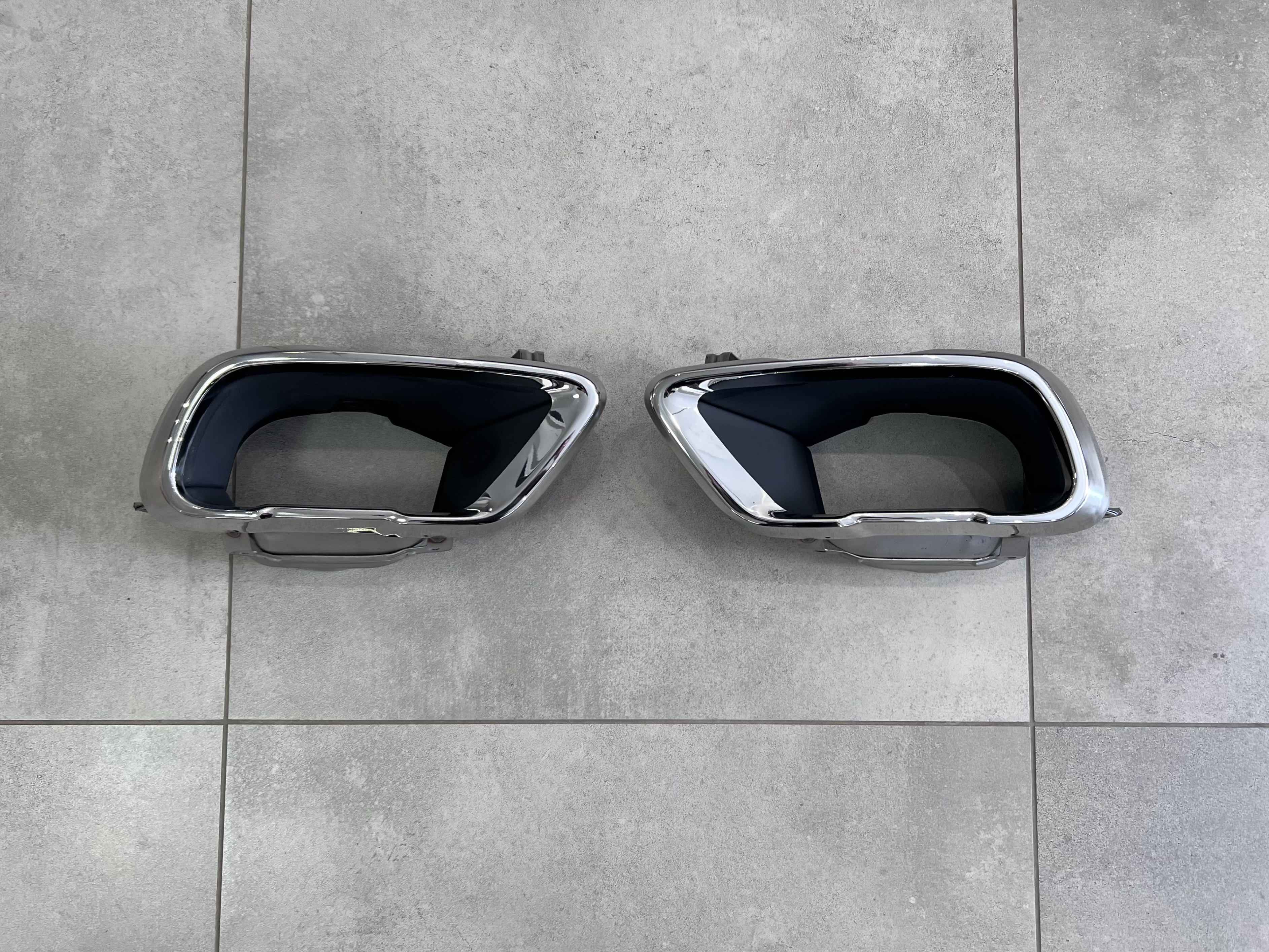 Насадки на вихлопні труби CHROME M Paket BMW X5 G05 / X6 G06 / X7 G07 2