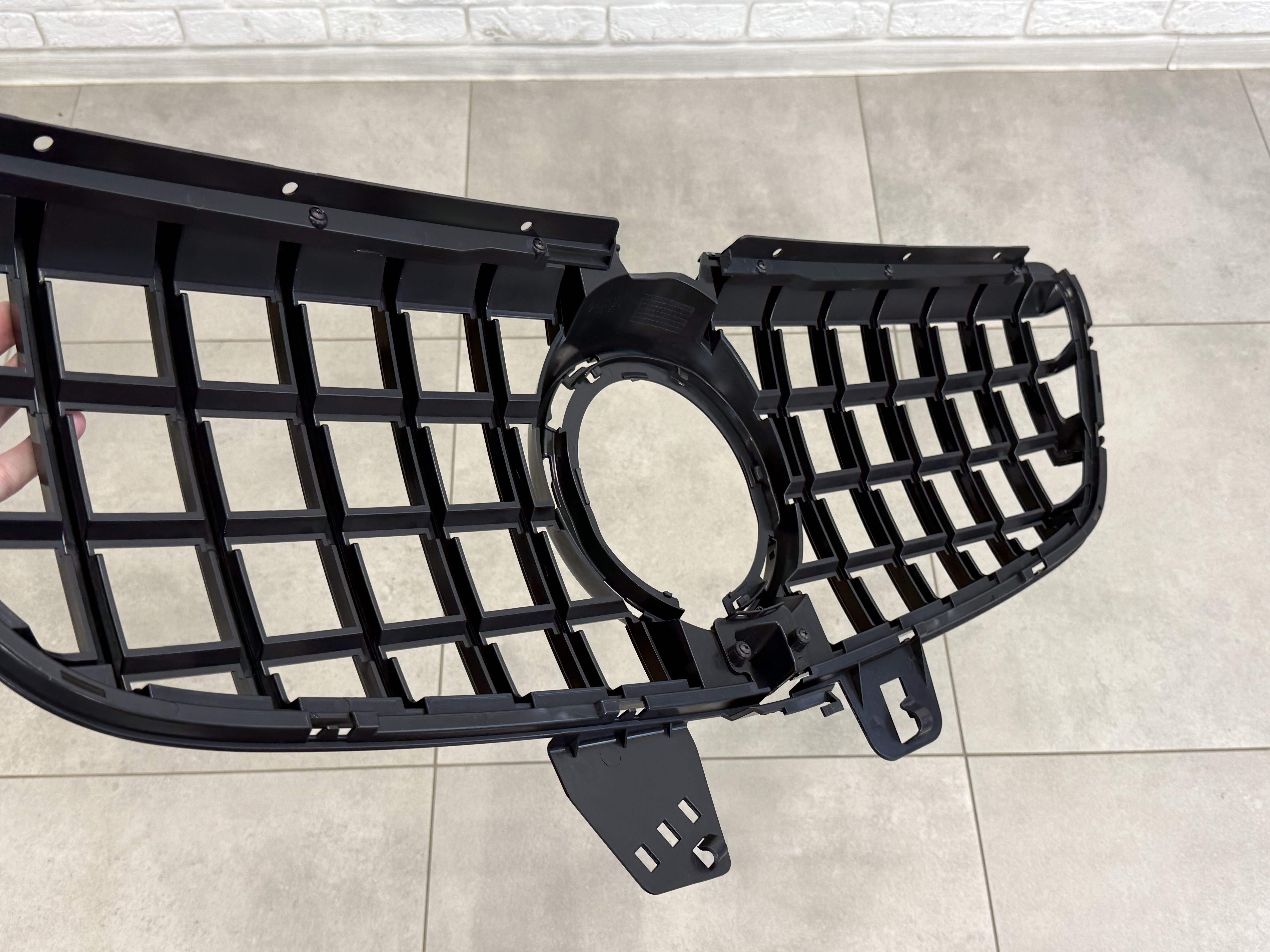 Решітка радіатора GT BLACK Mercedes Benz V-class W447 2020-2023 ЗВИЧАЙНИЙ НЕ AMG 2