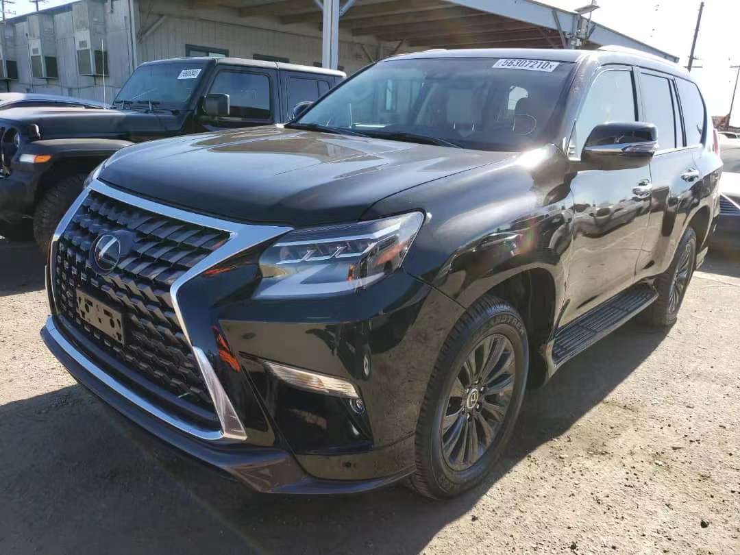 Решітка радіатора Lexus GX 460 2014-2019 у стилі рестайлінг 2020+ 3