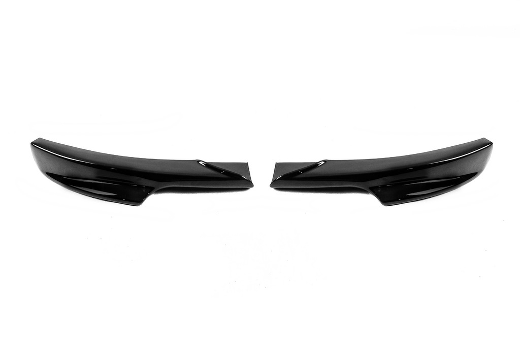 Передні Flap накладки (для E90 M-Sport 2008-2011, чорний глянець, 2 шт) 4