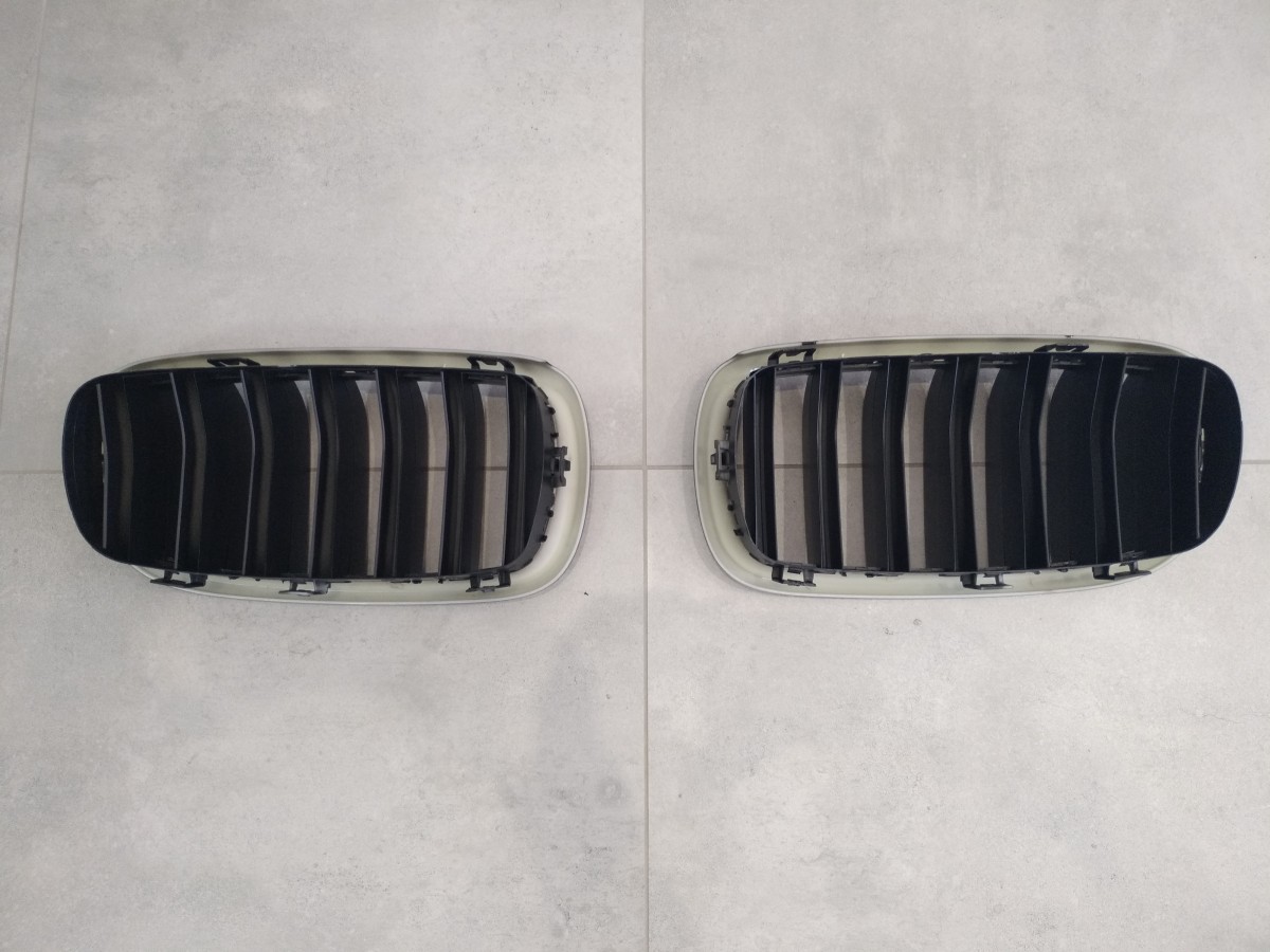 Решітки радіатора ніздрі BMW X5 F15 / F16 2013-2018 2шт. 6