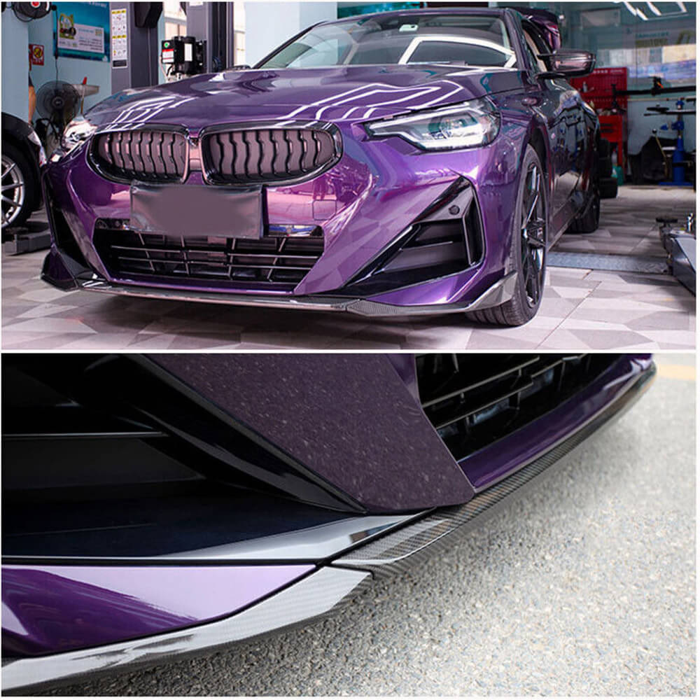 Накладка на передній бампер Lip (для M-Sport, Карбон) 2