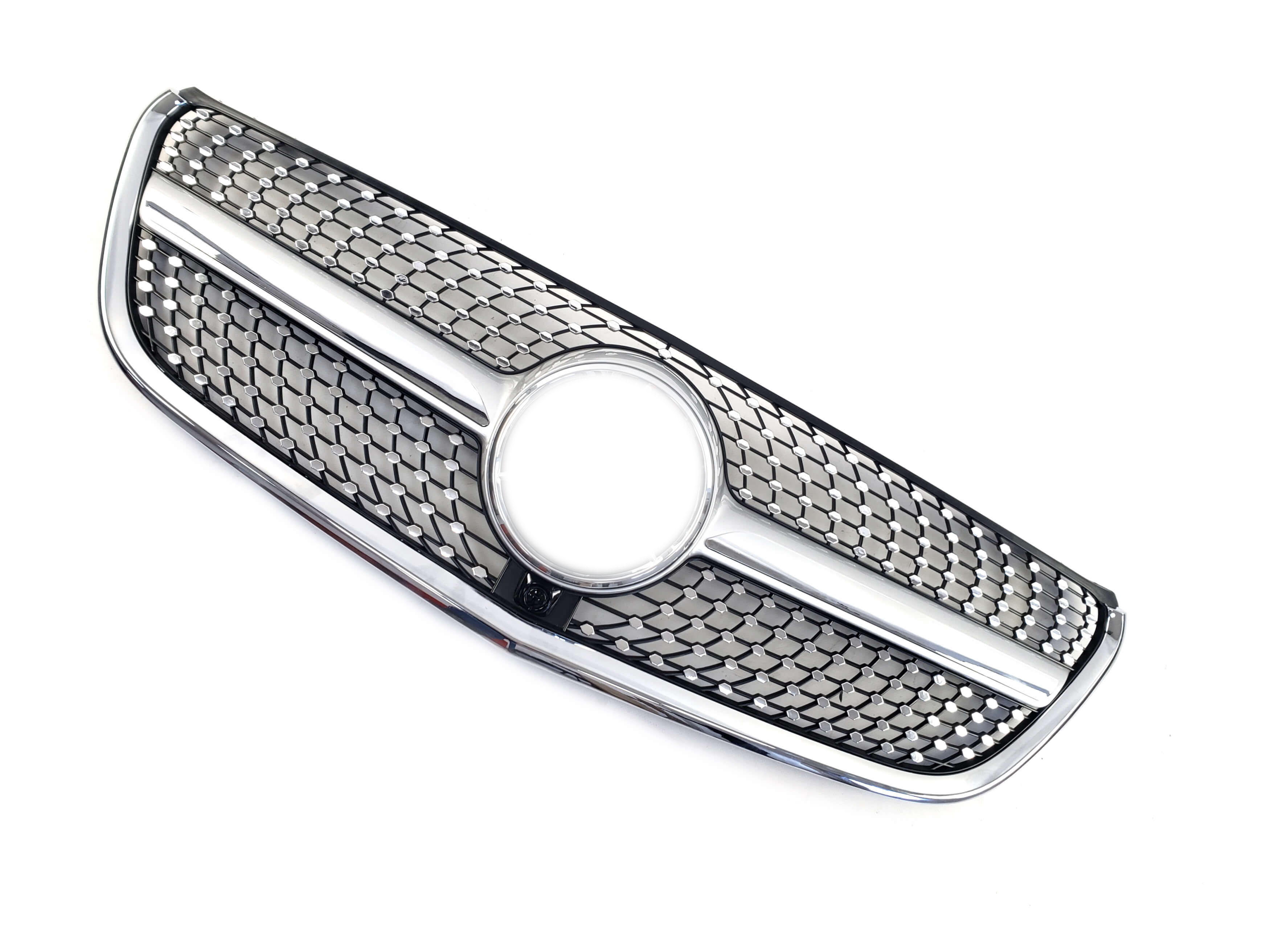 Решітка радіатора Silver Diamond на Mercedes-Benz VITO-Class W447 2014-2019 року 3
