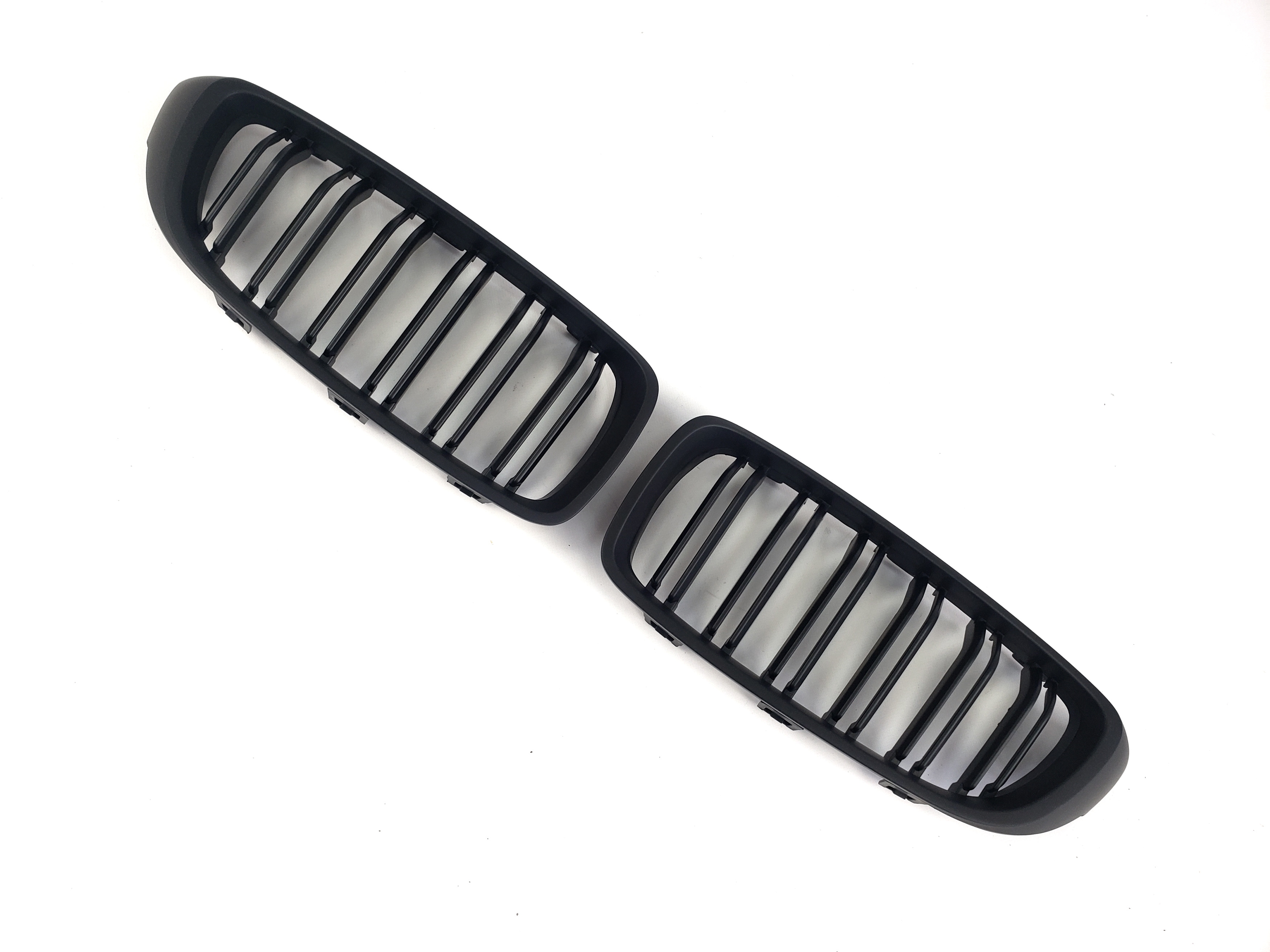 Ніздрі Чорний мат (Подвійні M-Look) на BMW 4 Series F32 / F33 2013-2020 року 3