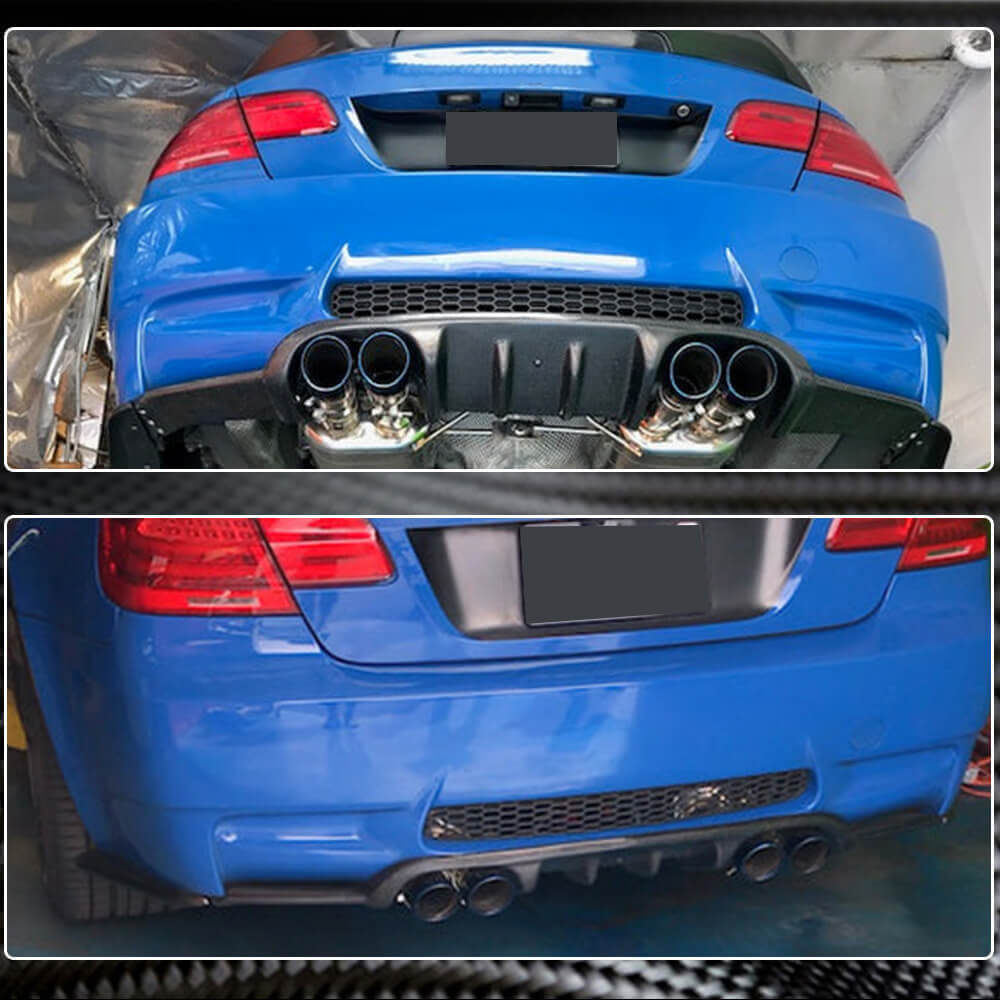 Дифузор заднього бампера Hamann-Style (для M3, Карбон) 3