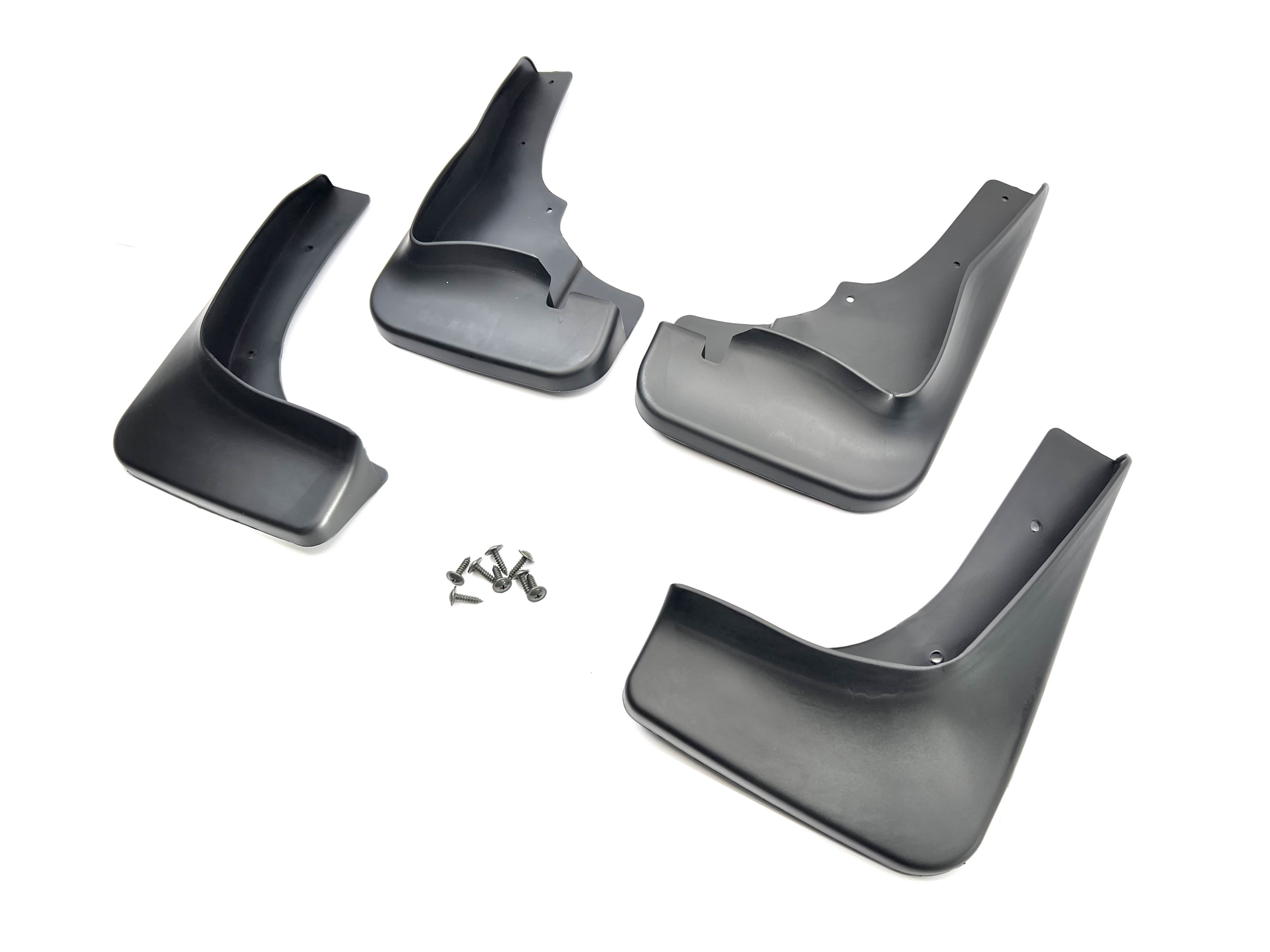 Бризковики Mitsubishi Outlander XL 2007-2012 широкий поріг комплект 4шт 2