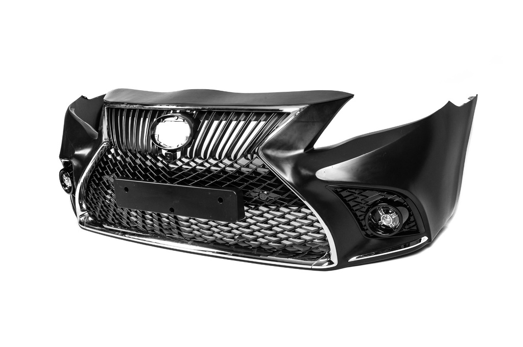 Передній бампер в зборі (рестайлінг, Lexus-стиль V2) 4