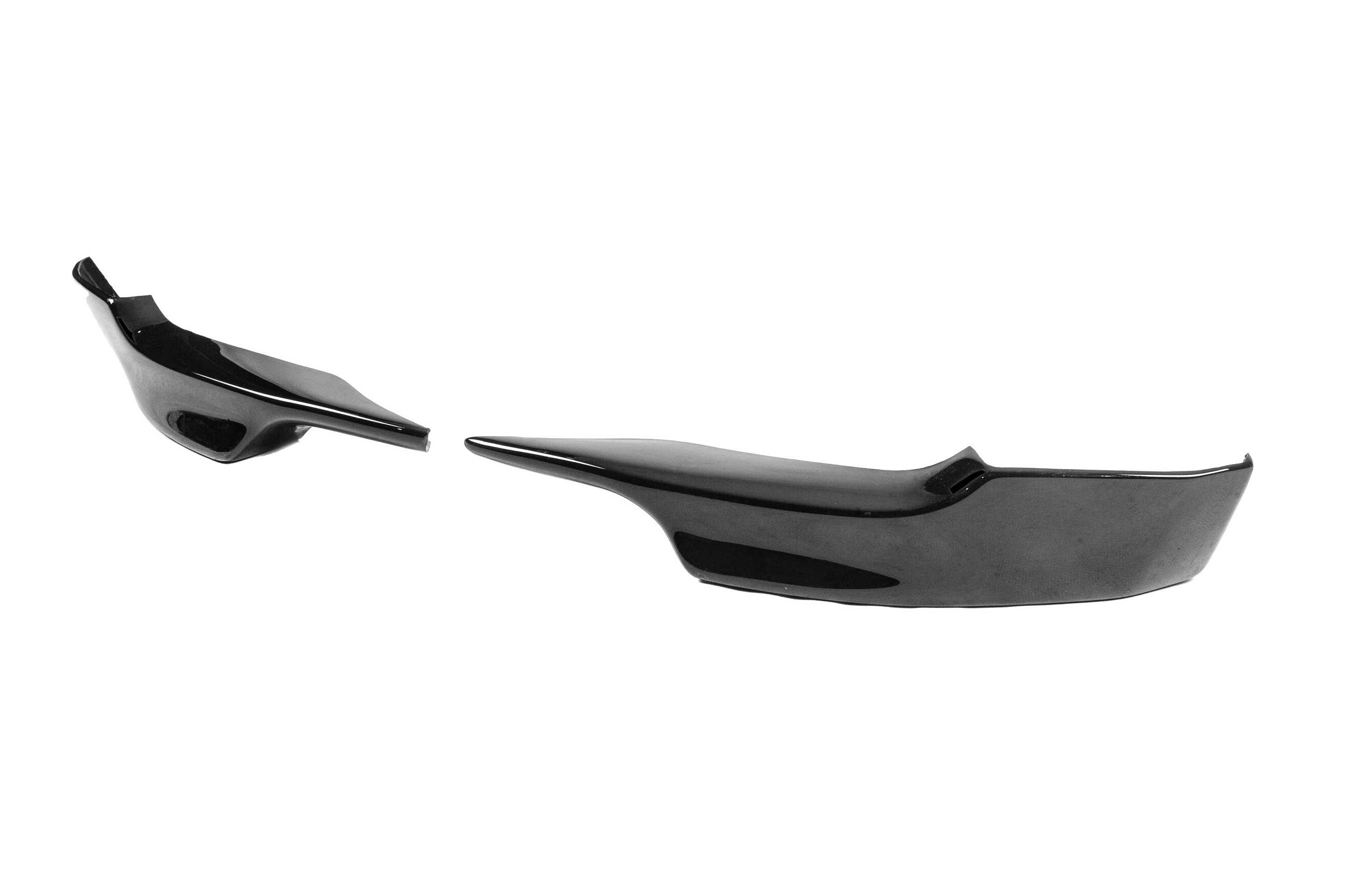 Передня Lip накладка (для M-Sport 2006-2010, чорний глянець) 5