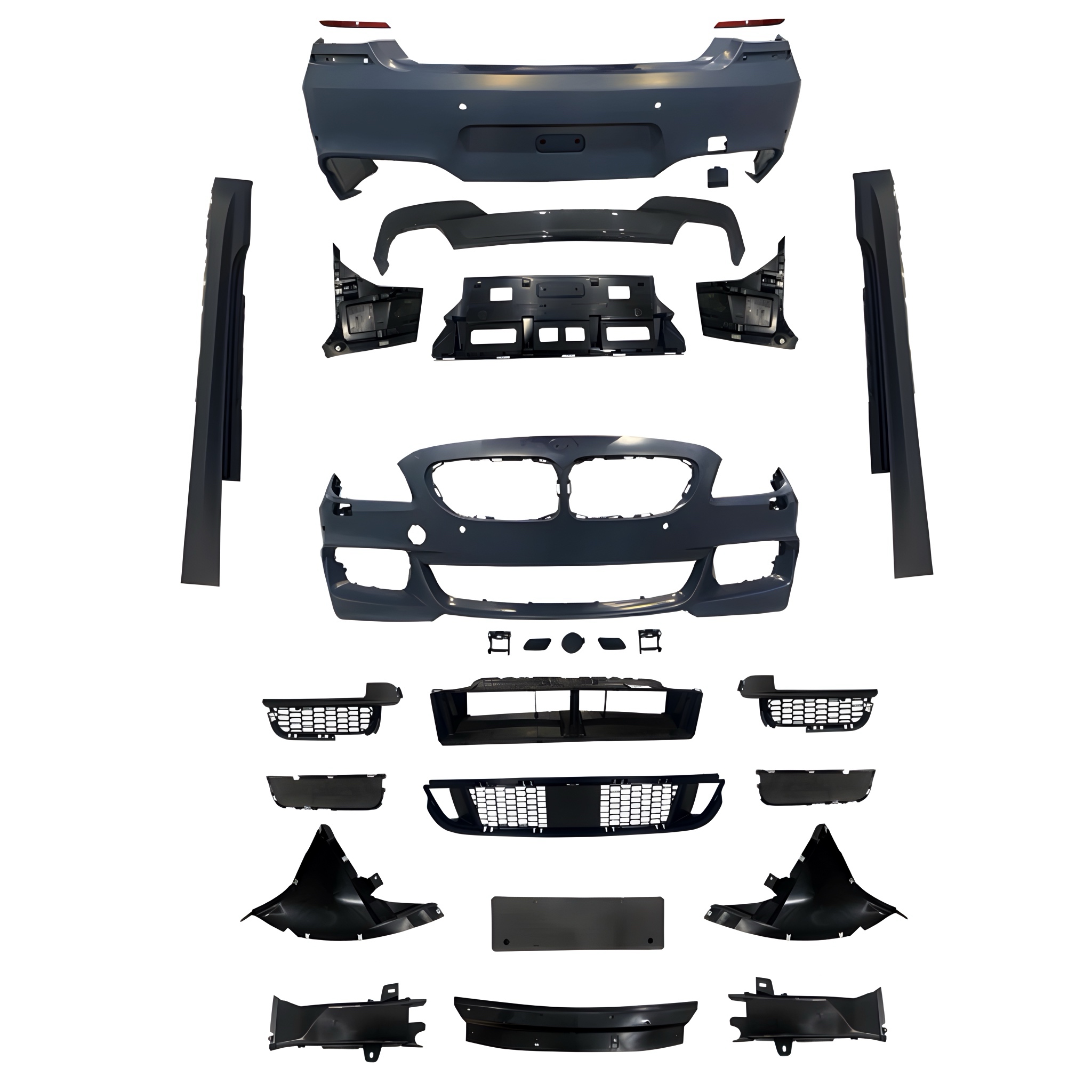 Комплект обвісу M paket для BMW 6 series F06 2011-2018 (передній/задній бампер, пороги)