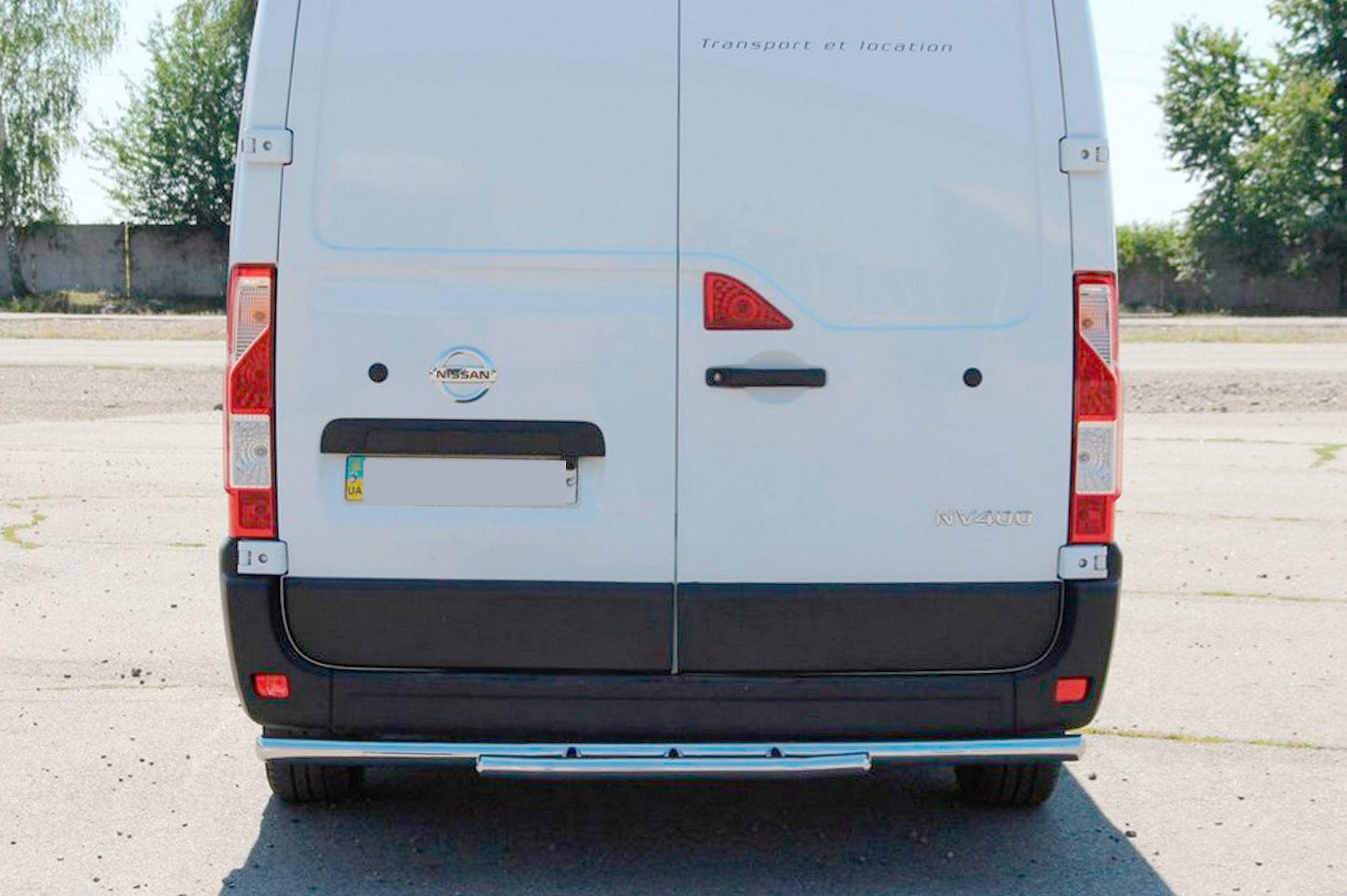 Задня дуга AK011 (нерж.) 4