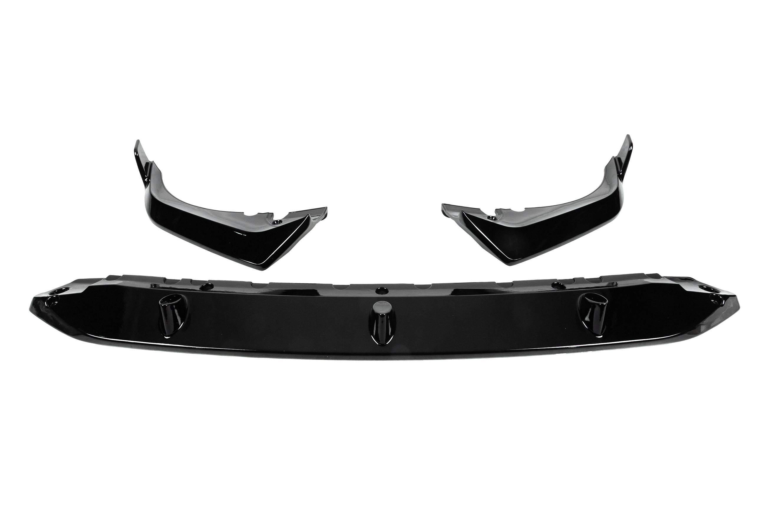 Накладка на передній бампер Paradigm Black Knight V2 (2018-2022, M-Sport) 6
