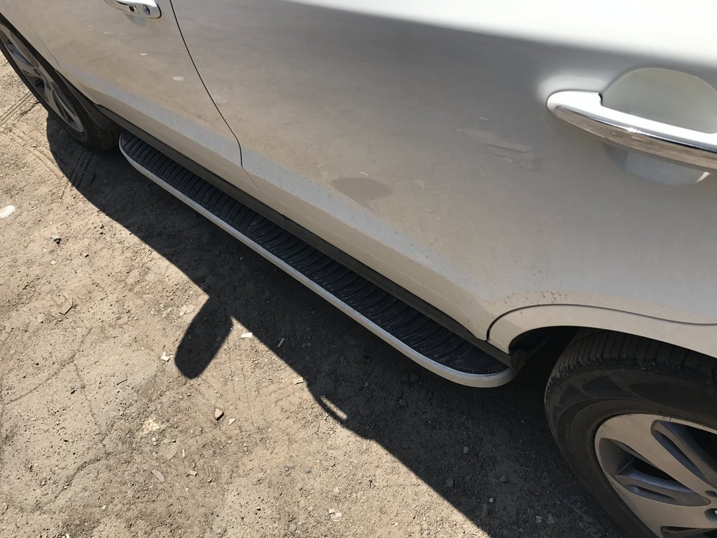 Бокові пороги Tayga Grey (2 шт., алюміній) 5