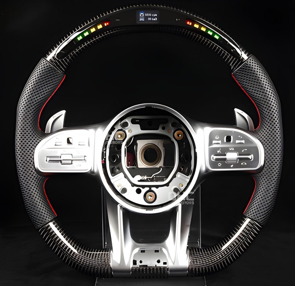 Кермо AMG 2018-Style (Карбон, LED, 3pin)