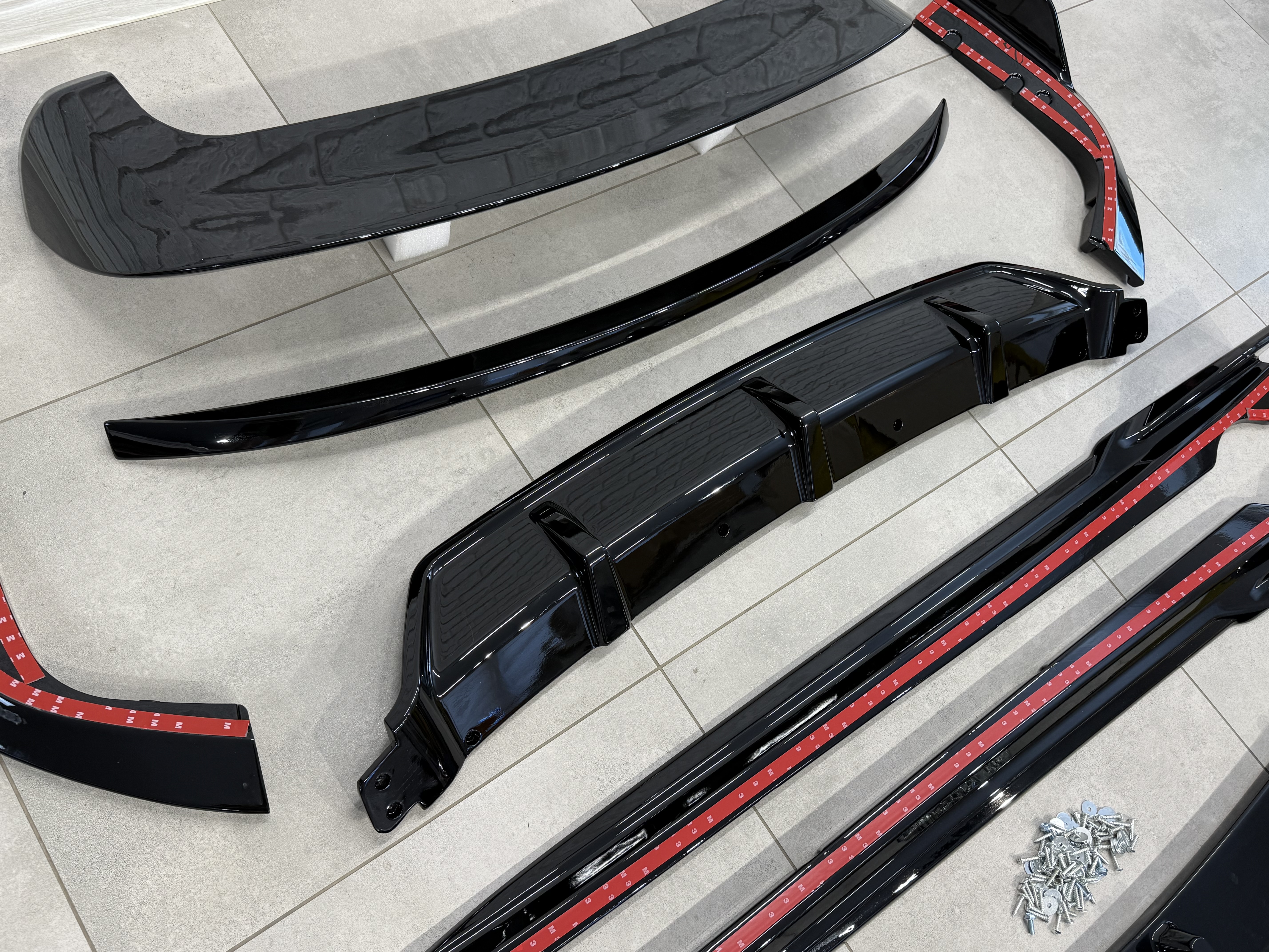 Комплект обвіс Paradigma BMW X5 G05 2018 чорний глянець 6