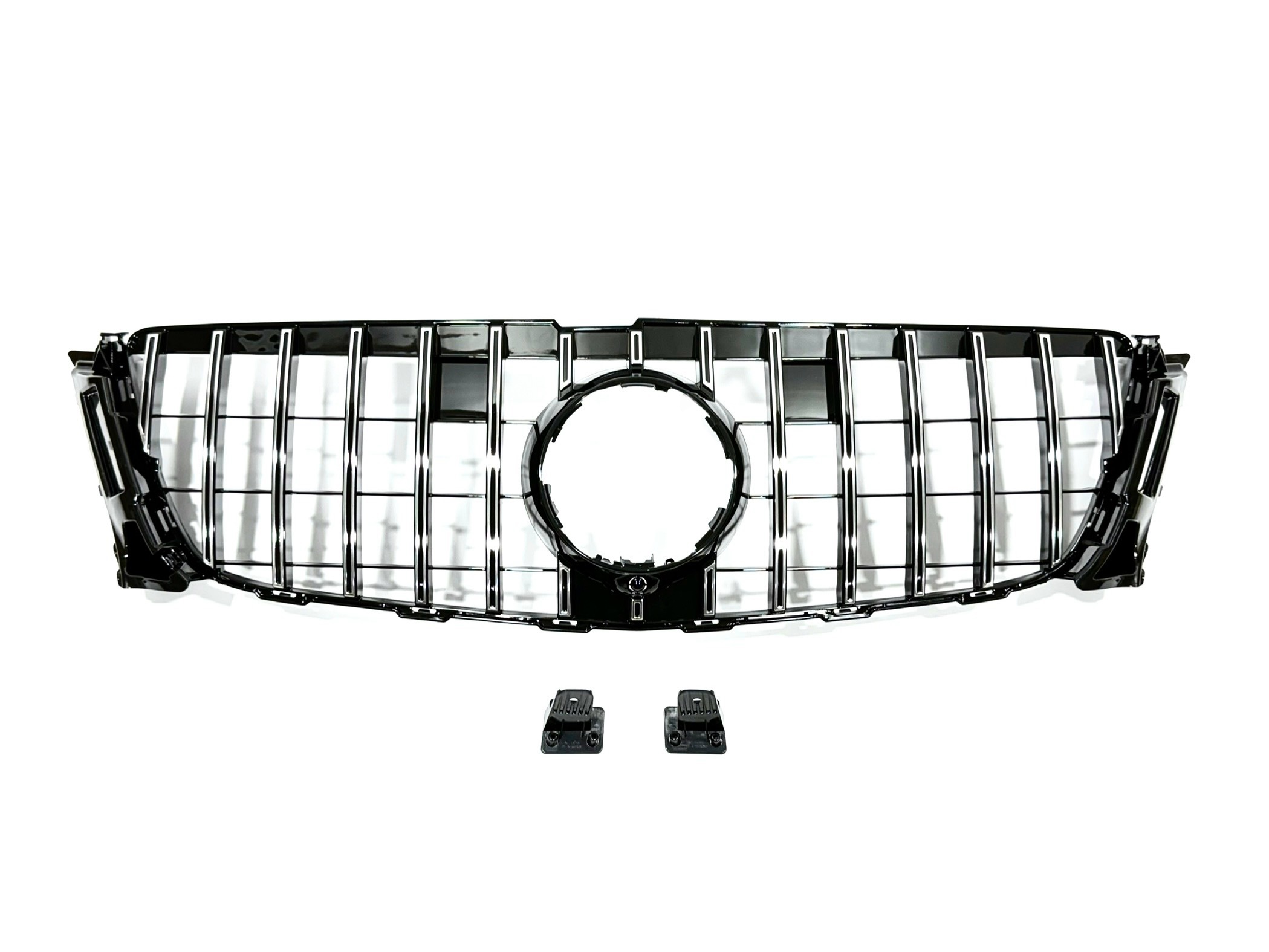 Решітка радіатора GT CROME Mercedes-Benz GL class X166 2012-2015 ЗВИЧАЙНИЙ НЕ AMG 2