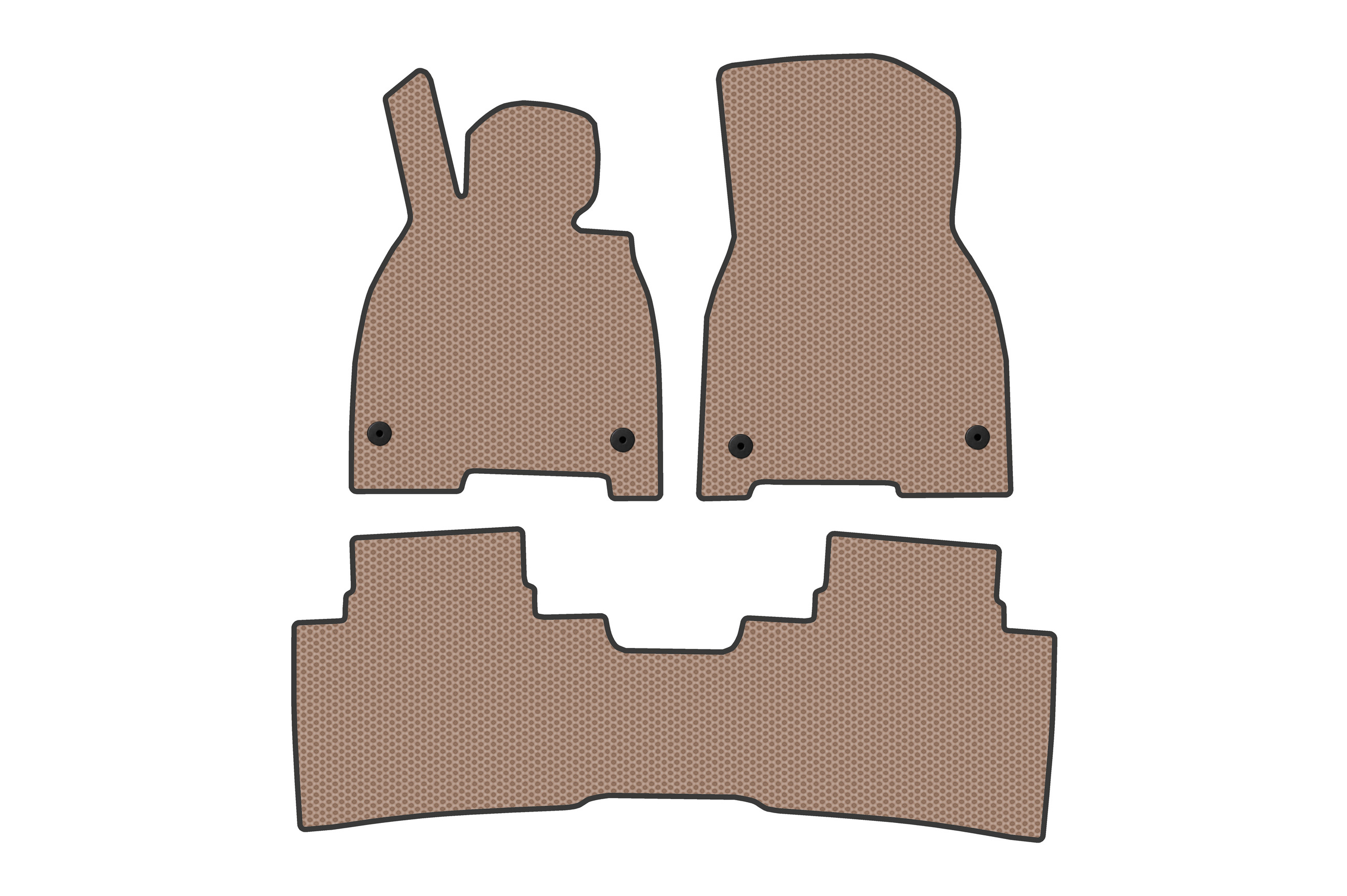 Гумові килимки Carsuit (Бежевий)
