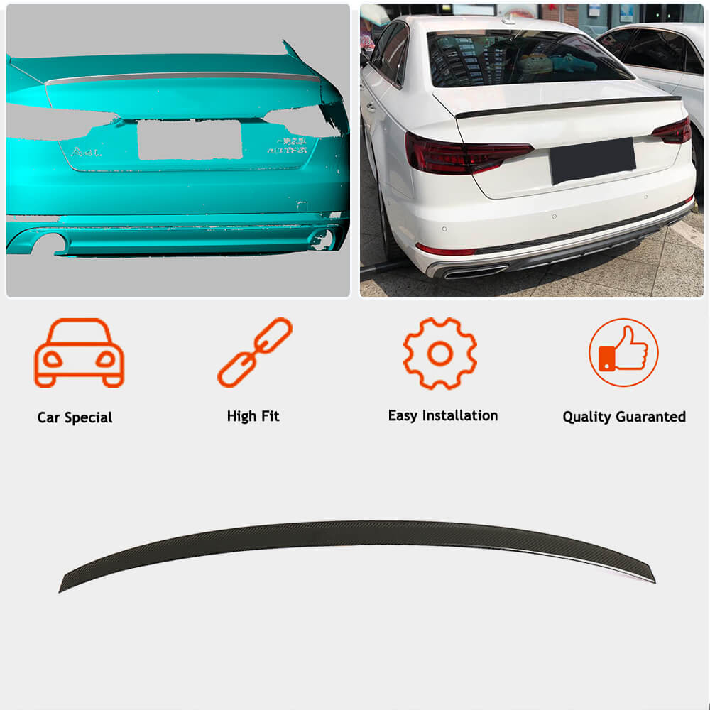 Спойлер V7 (для Sedan, Карбон) 2