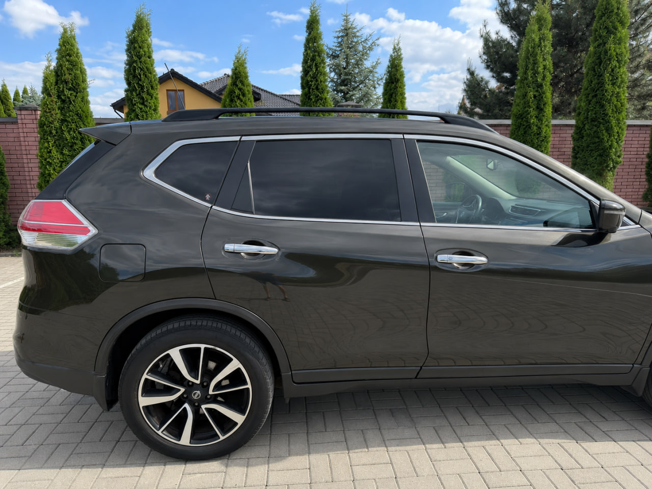 Рейлінги чорні OEM (Для X-trail, Алюміній)
