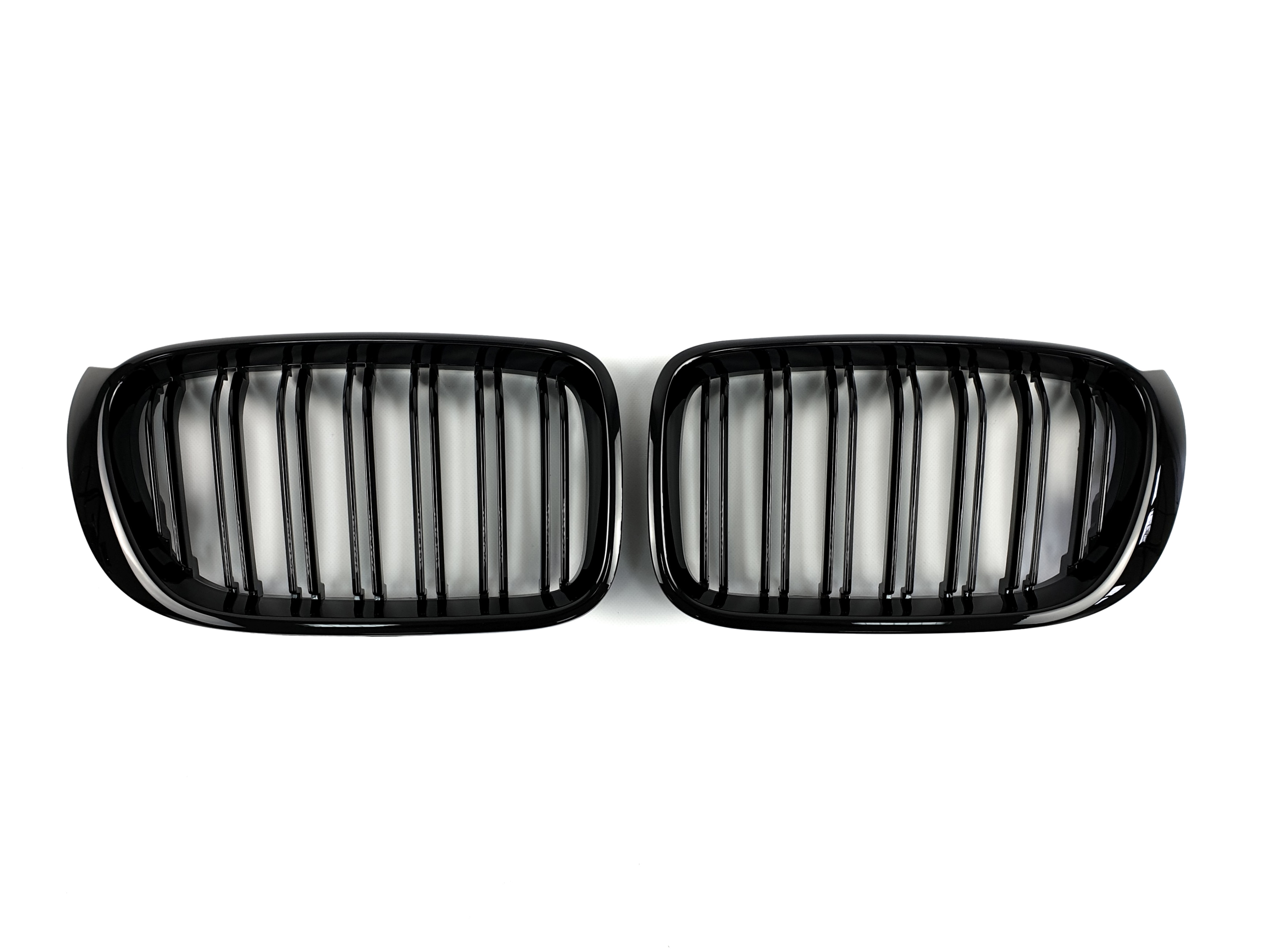 Ніздрі Чорний глянець (Подвійні M-Look) на BMW X3 F25 2014-2017 року