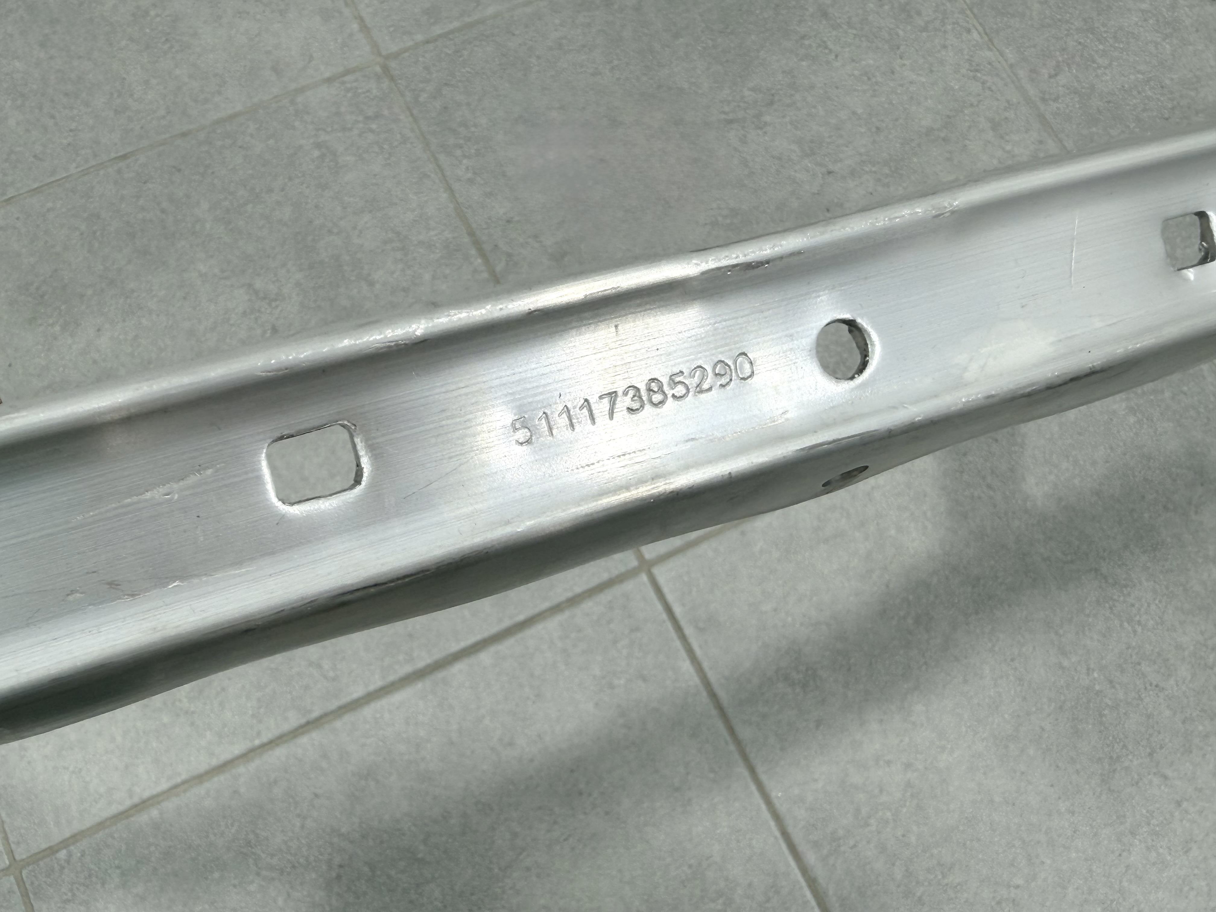 Підсилювач бампера 51117385290 для BMW 5 series G30 G31 2017-2023 6