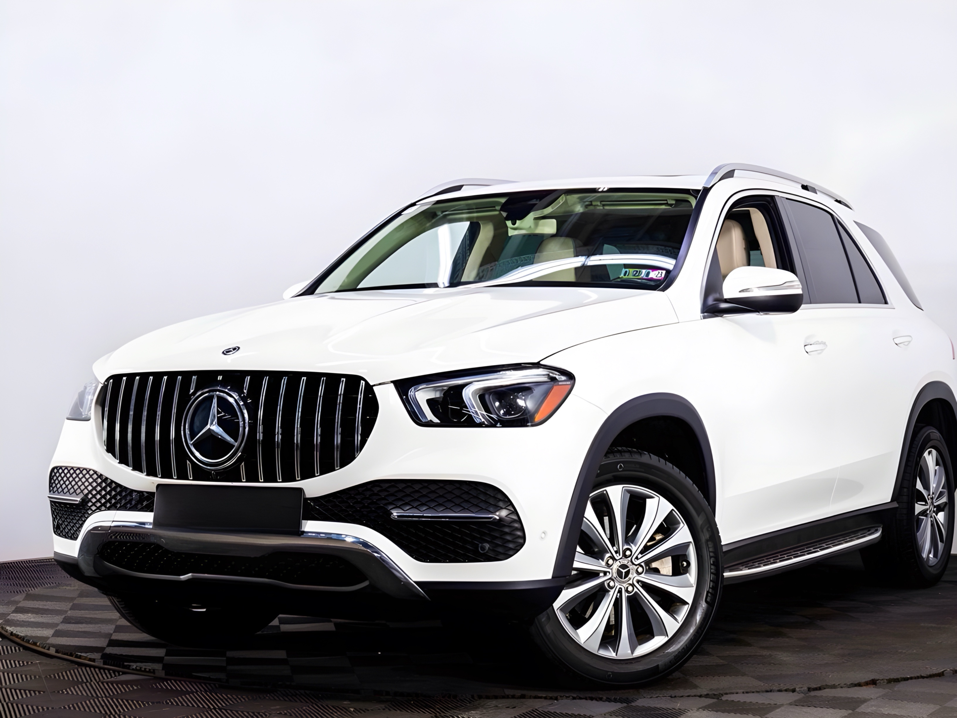 Решітка радіатора GT CHROME Mercedes GLE-Class V167 2019-2022 ЗВИЧАЙНИЙ НЕ AMG 2