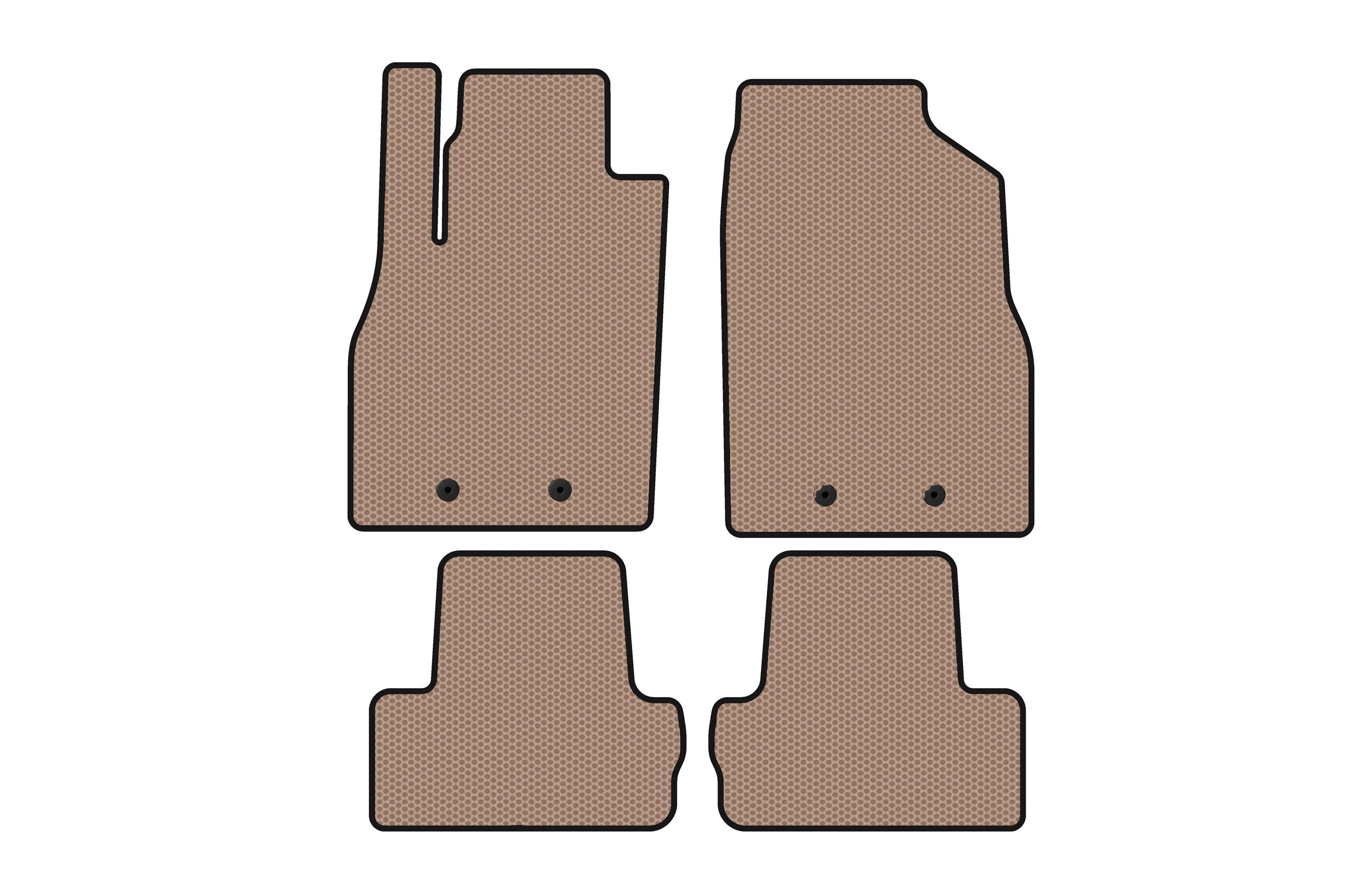 Гумові килимки Carsuit (Бежевий)