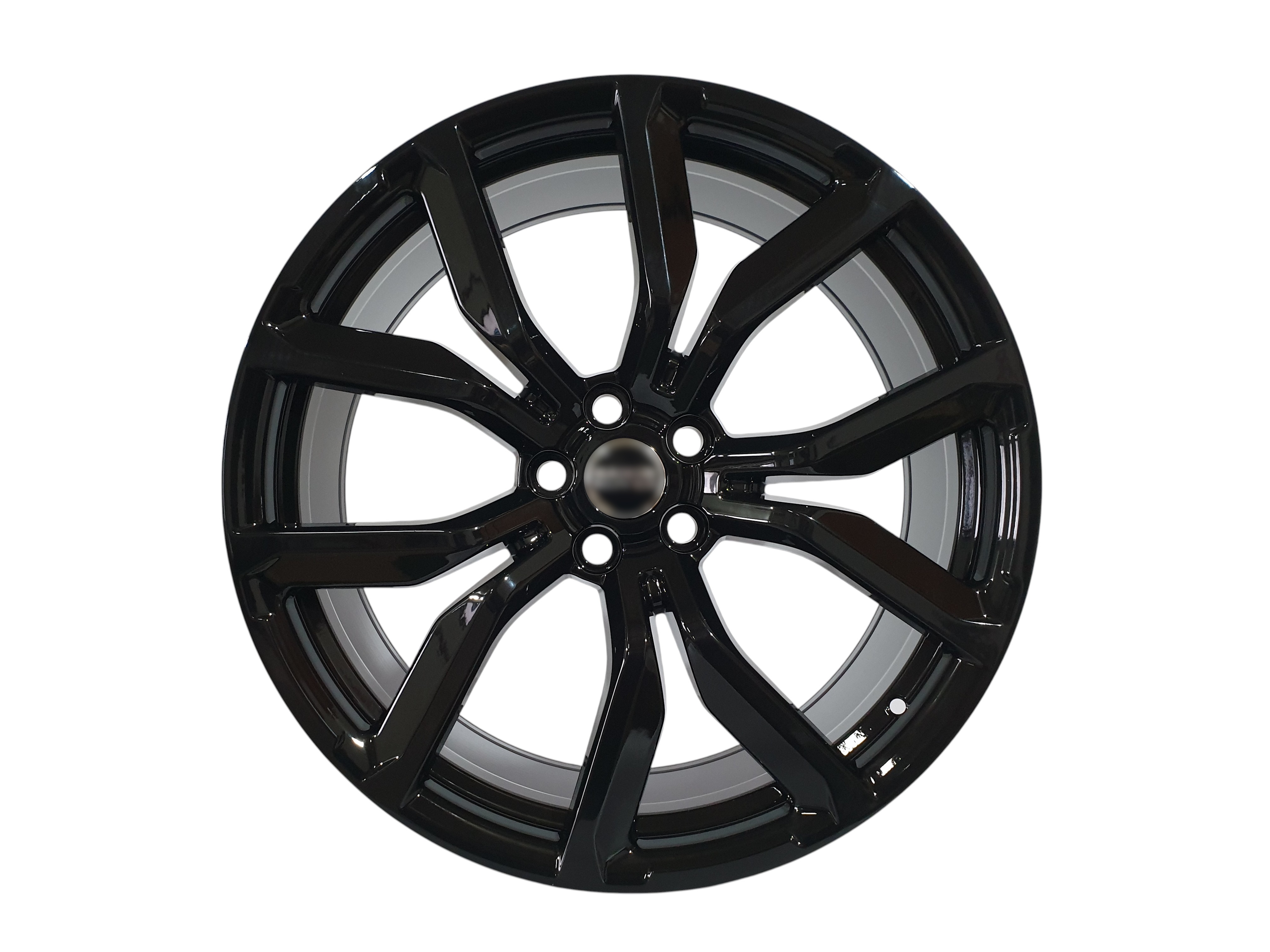 R22 Black (одноширокі 9.5J ET45) на Land Rover Range Rover Sport L320 2005-2010 року