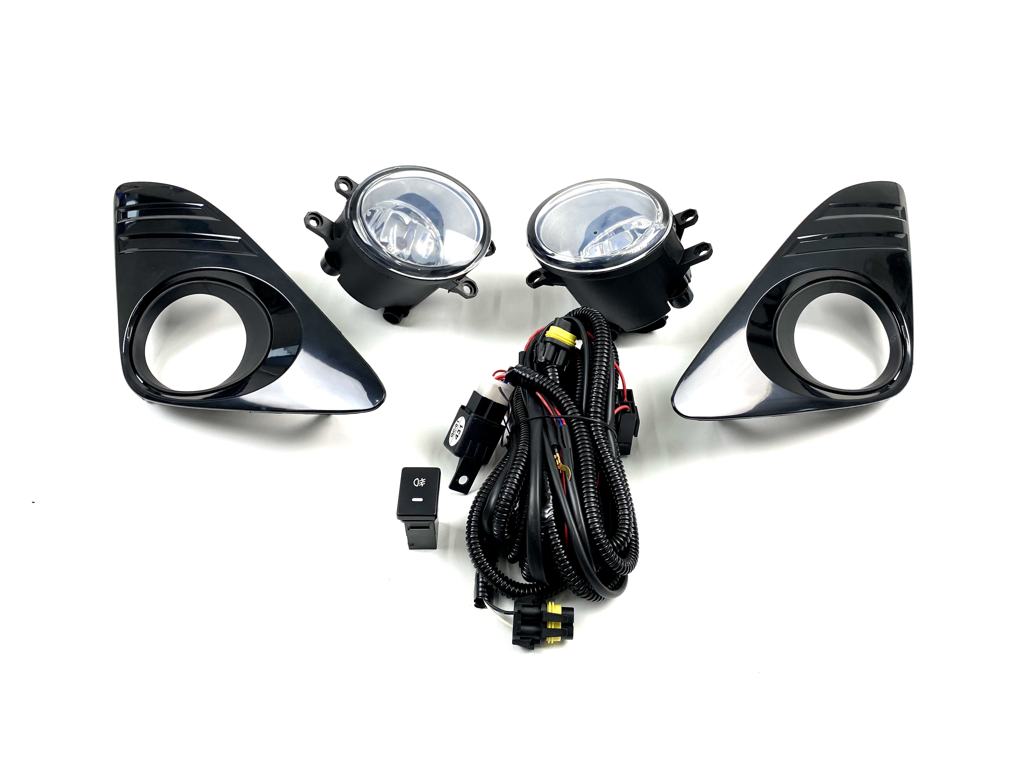 Комплект протитуманних фар Toyota Camry 50 USA LE/XLE 2012-2014 Black 5