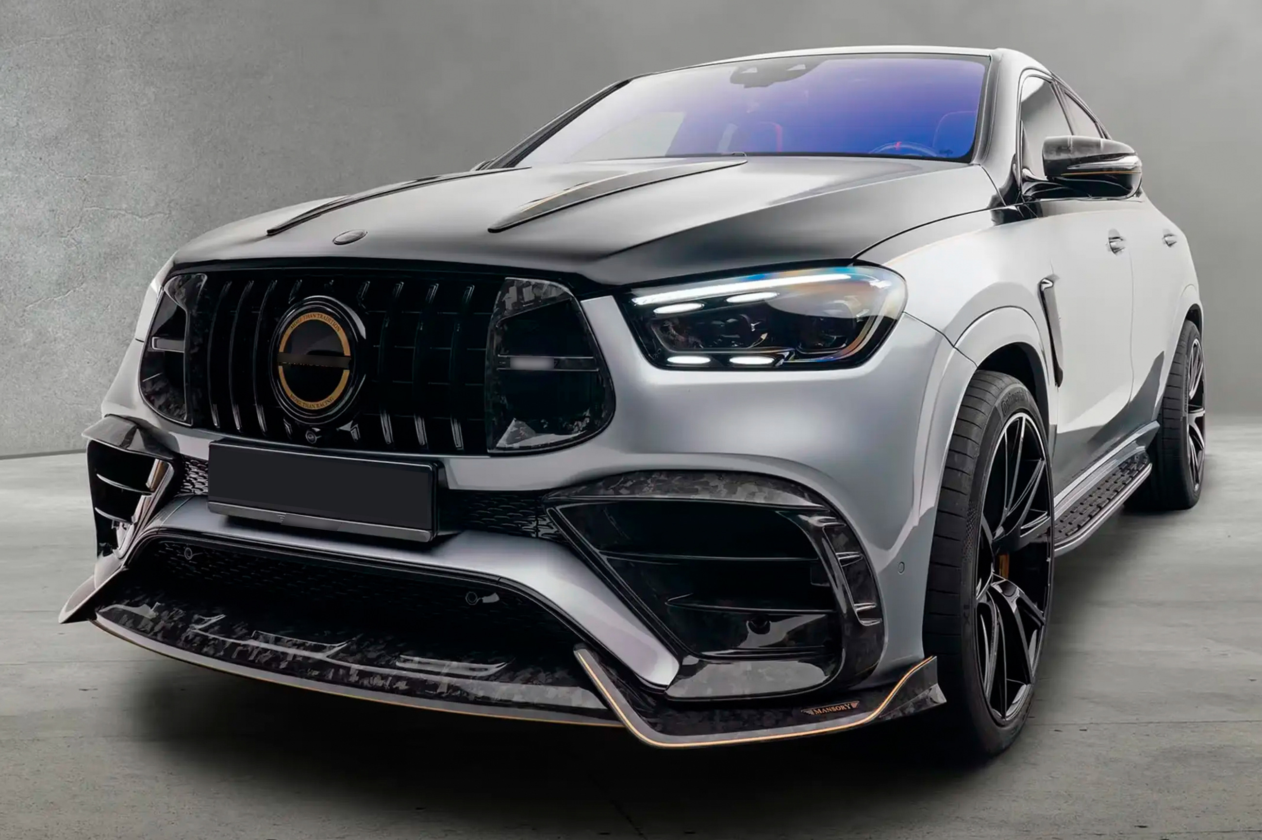 Комплект обвісів MNSR Carbon (для GLE63 2023+, Кований карбон)