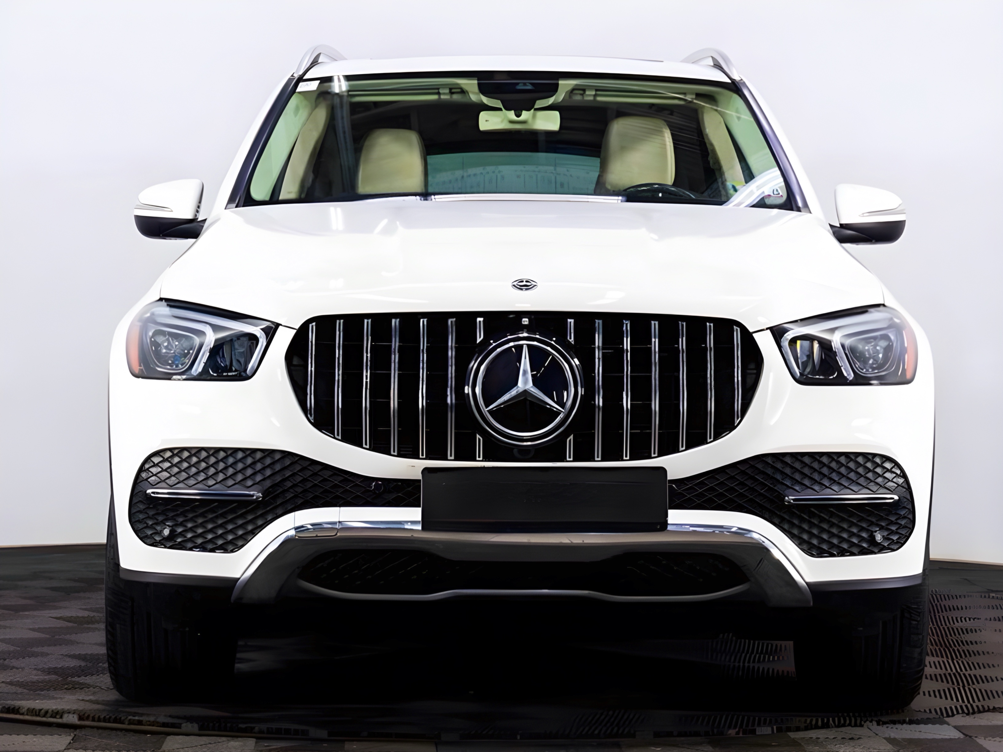 Решітка радіатора GT CHROME Mercedes GLE-Class V167 2019-2022 ЗВИЧАЙНИЙ НЕ AMG