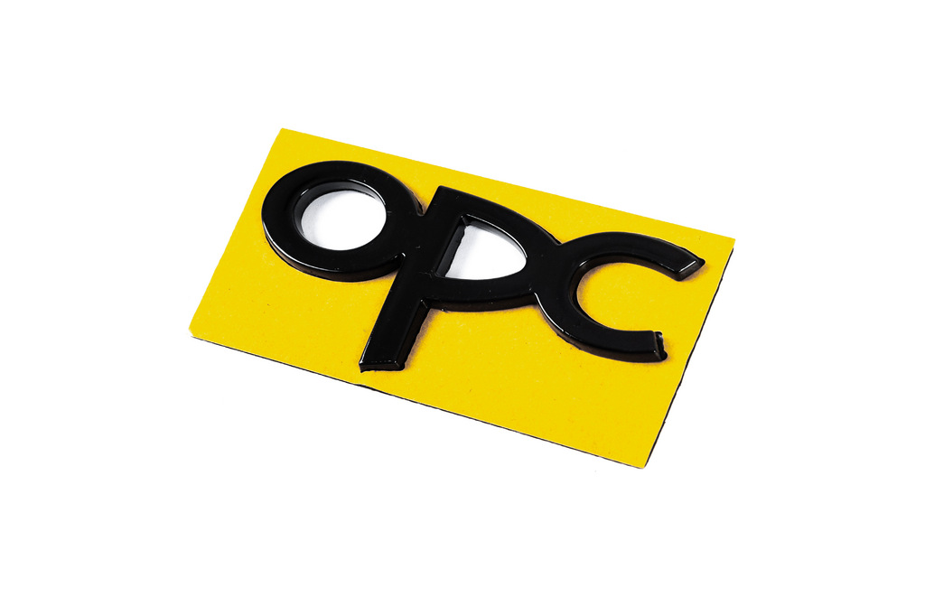 Емблема OPC 36мм на 85 мм (Чорний) 2