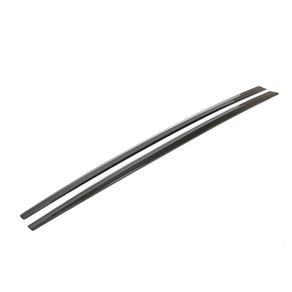 Накладки на пороги V2 (для F06 M-Sport, Карбон) 4