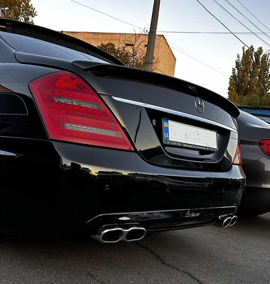 Насадки на глушник AMG S65 3