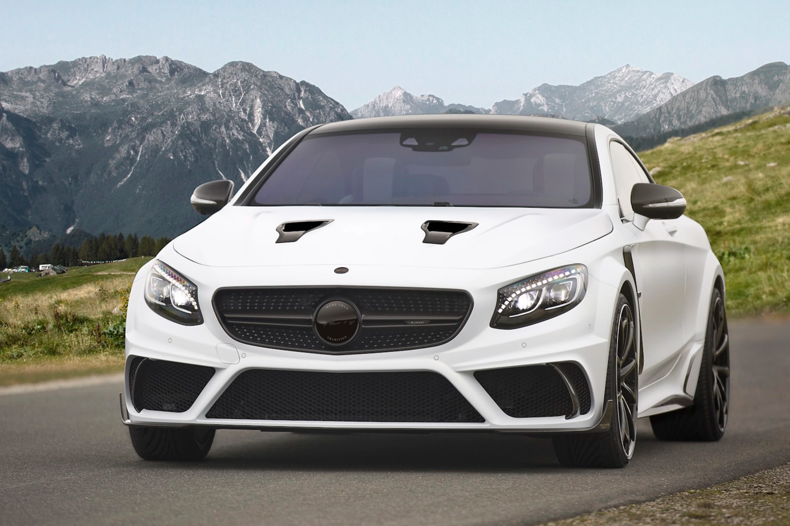 Комплект обвісів MNSR Carbon (для AMG-Line Coupe 2017-2020)