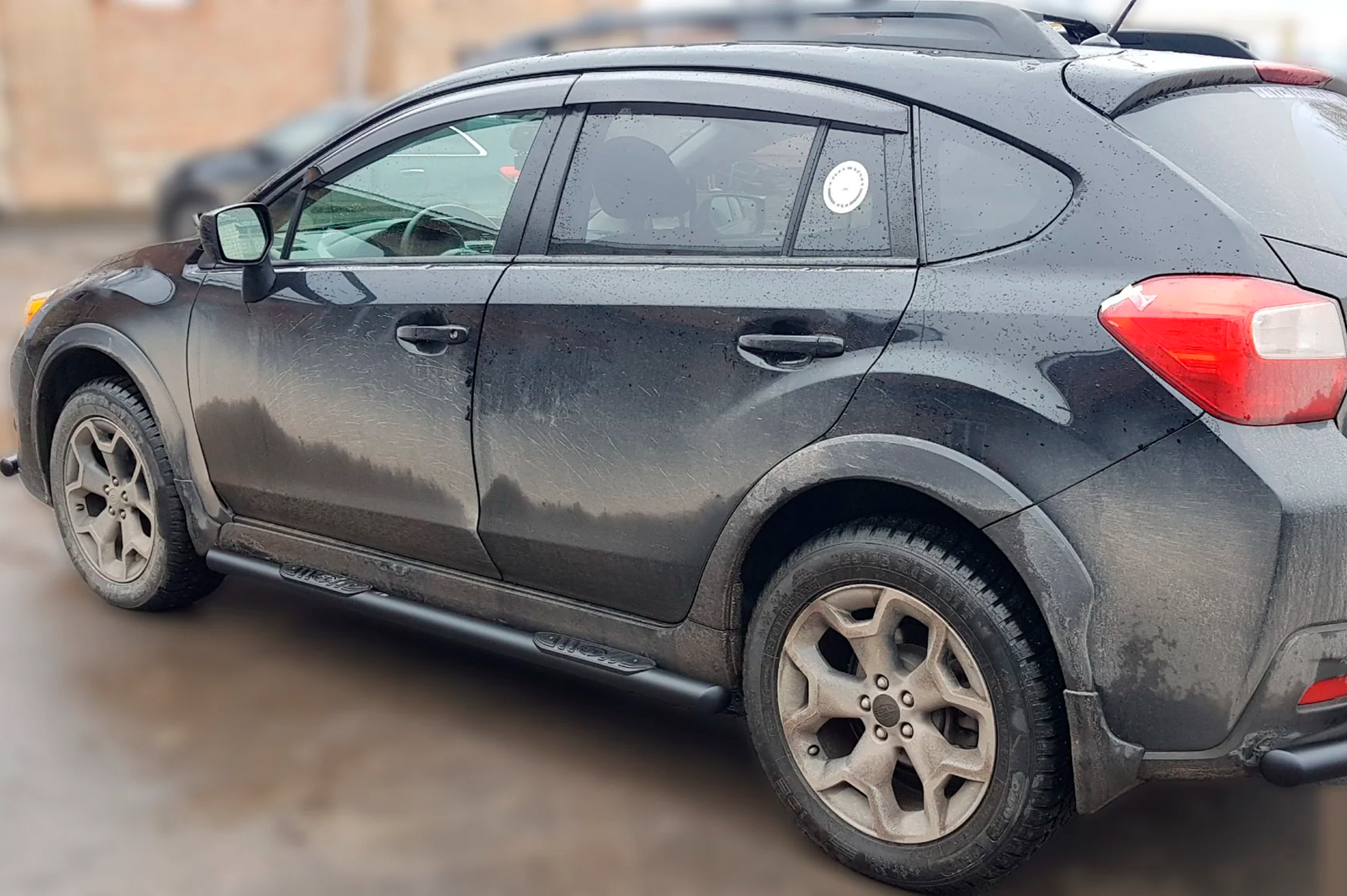 Бічні труби BB002 Black (2 шт., нерж.) 3