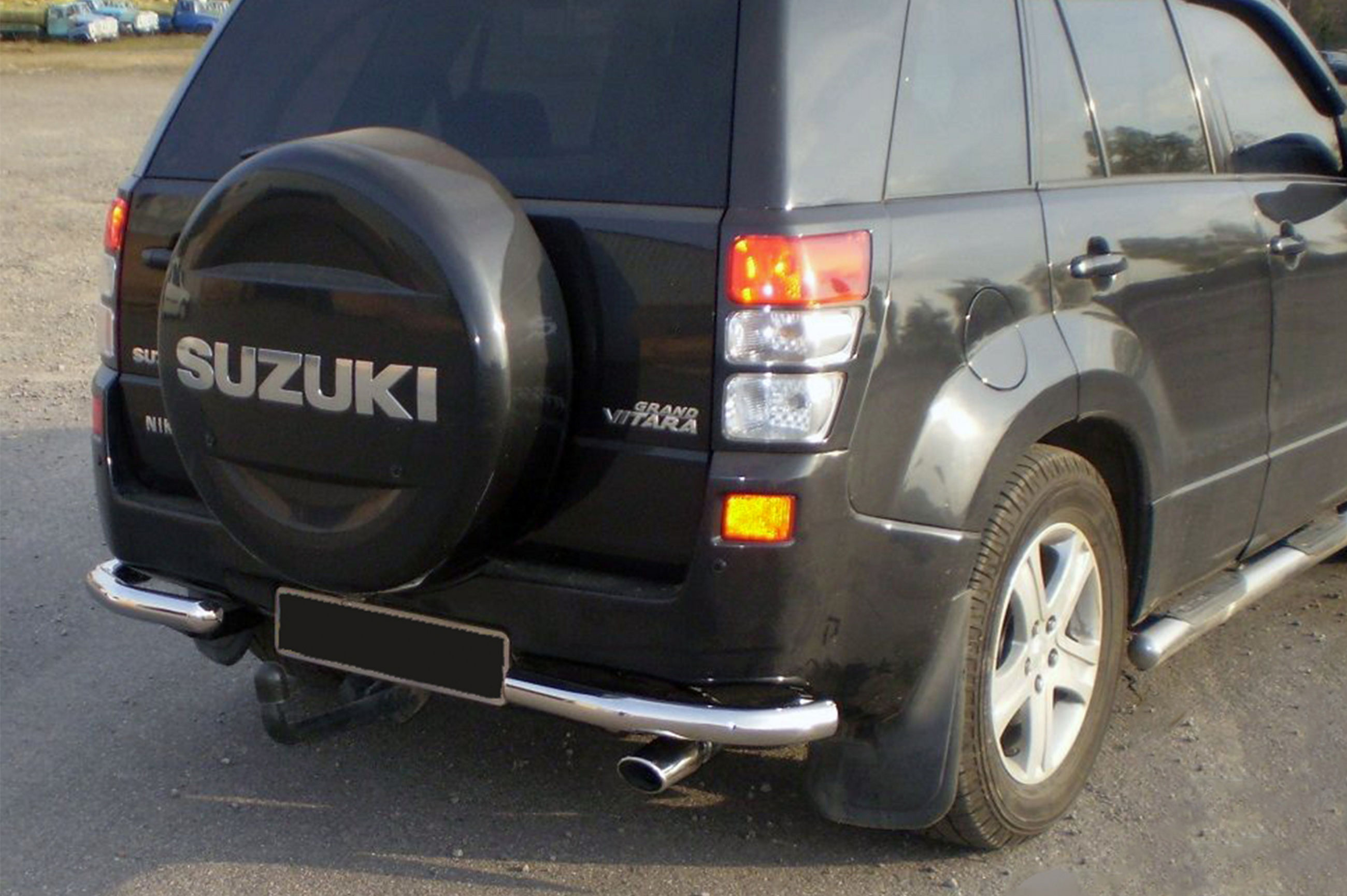 Задній захист AK003 (нерж) 2