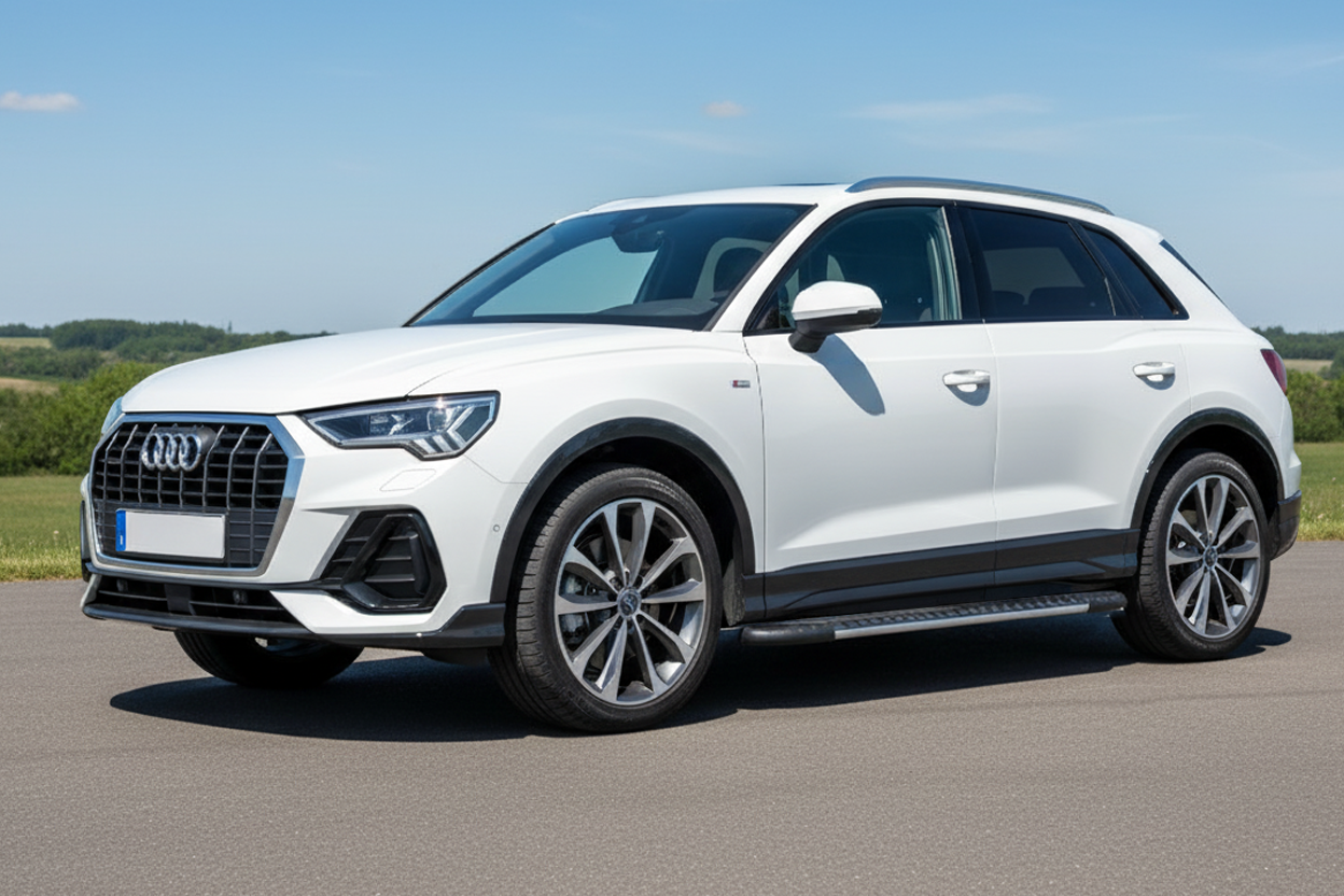 Бокові пороги Bosphore Grey (2 шт., Алюміній)