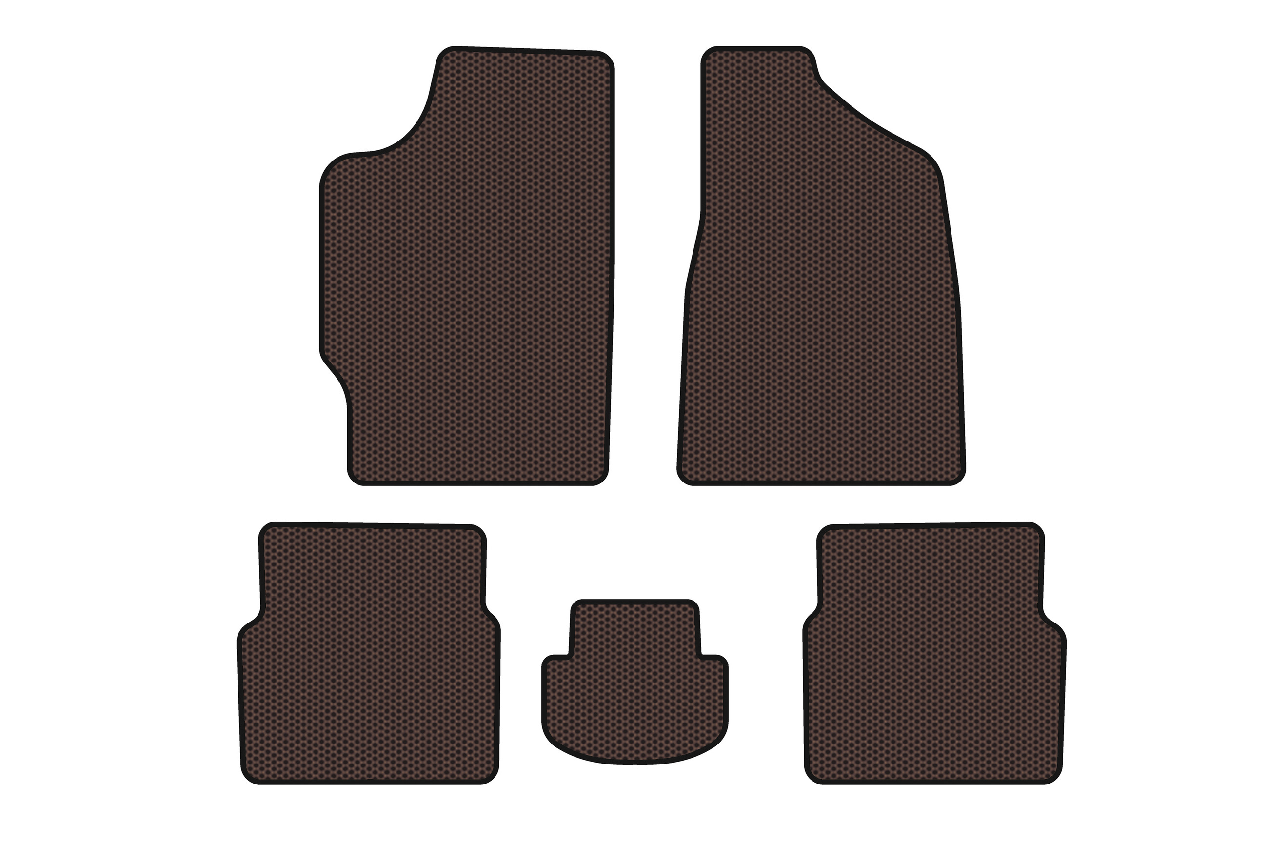 Гумові килимки Carsuit (Sedan, коричневий)