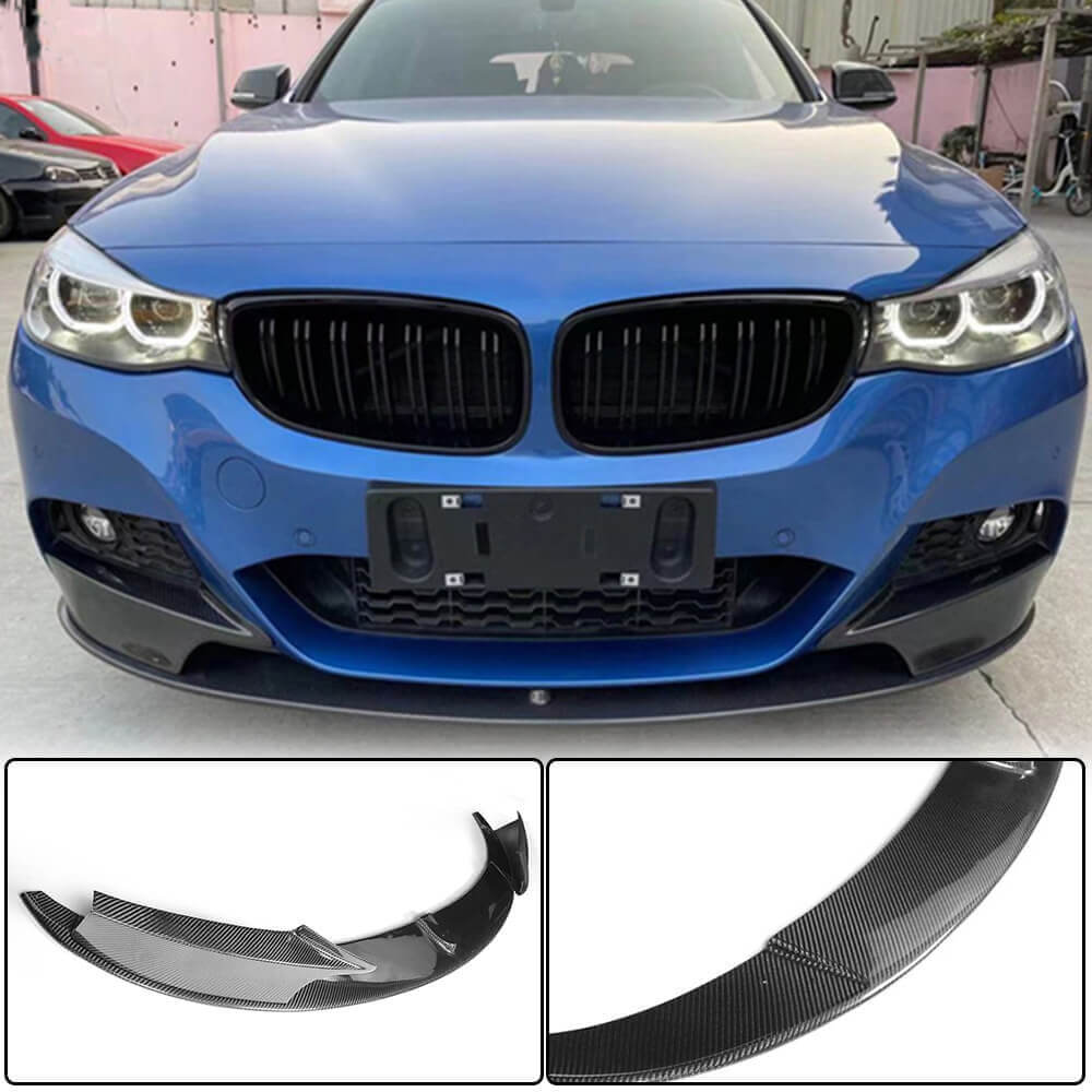 Накладка на передній бампер Lip MP-Style (для M-Sport, Карбон)
