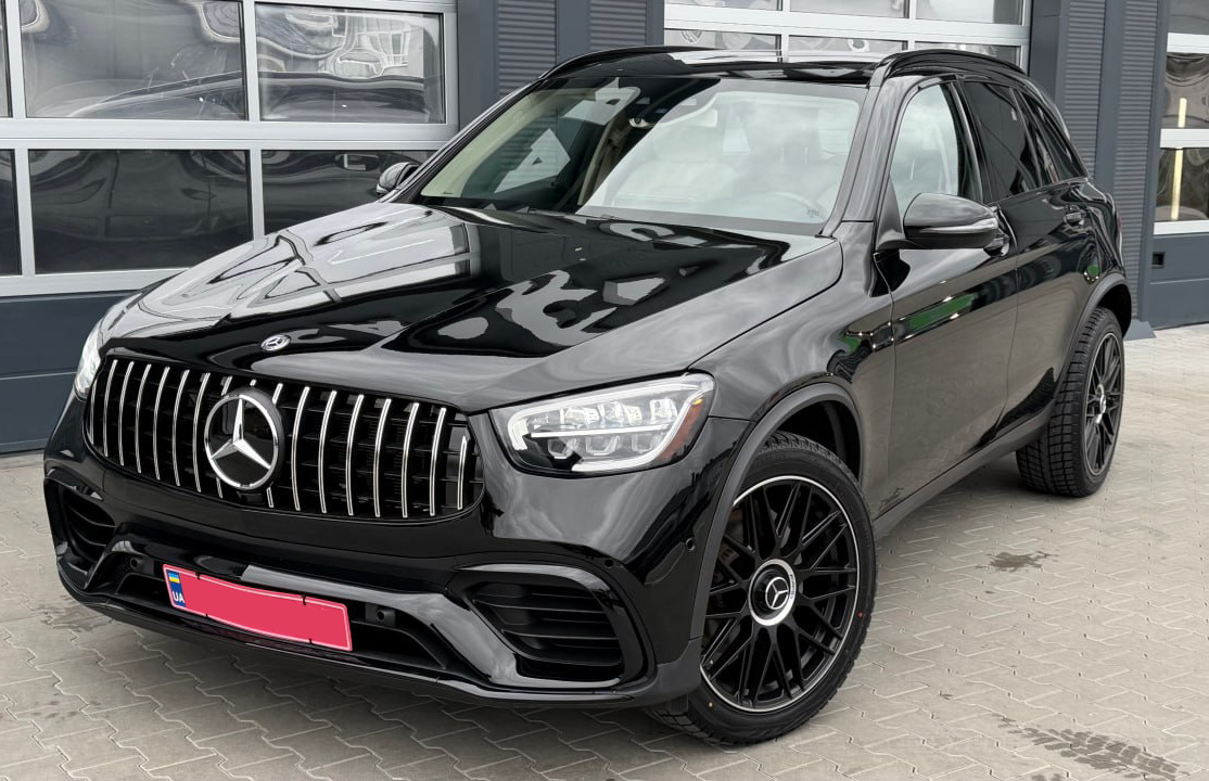 Передня решітка GT Panamericana (для GLC 43 AMG/GLC 63 AMG/AMG-Line 2019-2022) 2
