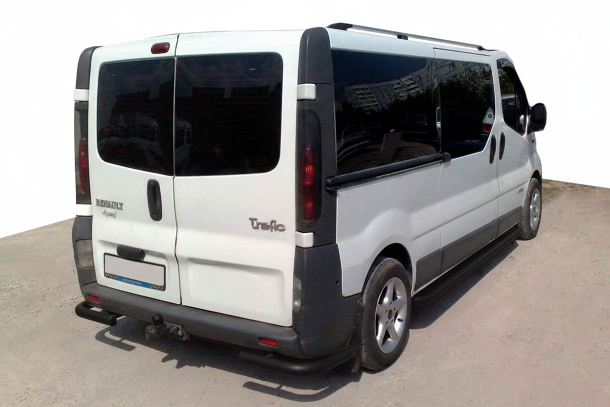 Задні куточки AK003 Black (нерж)